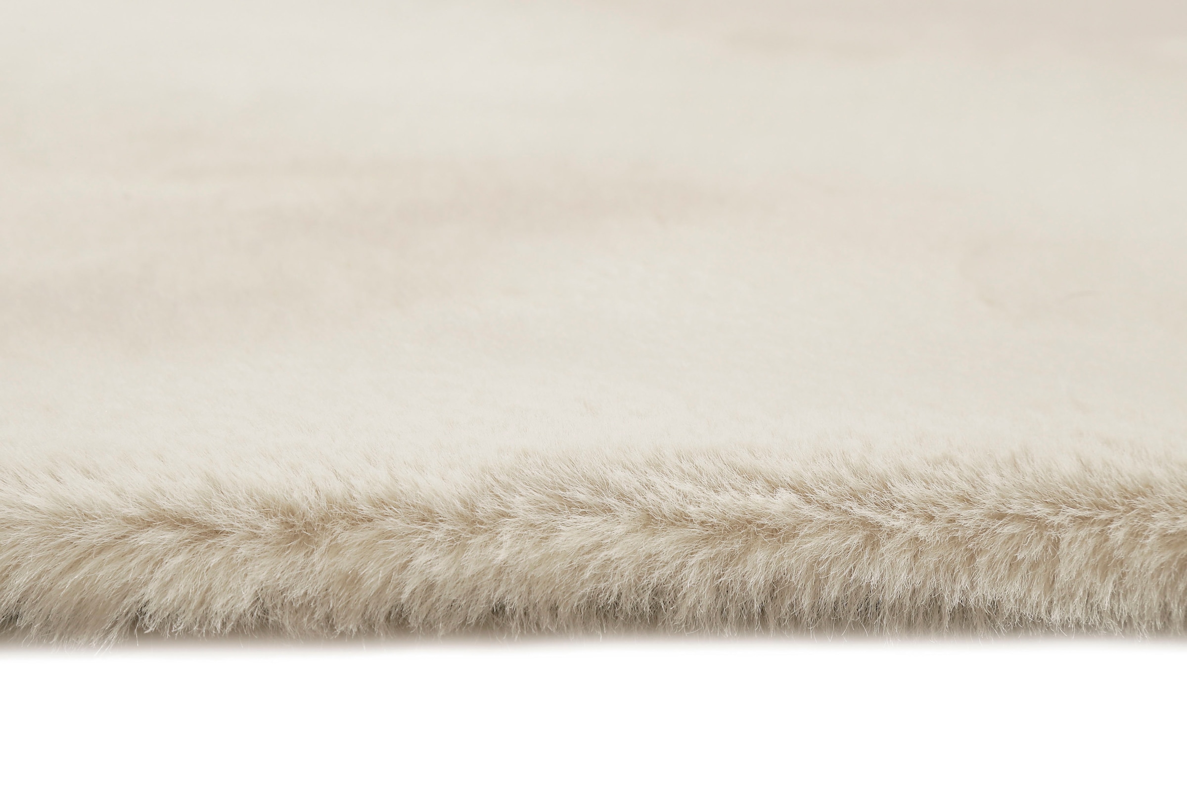 Esprit Hochflor-Teppich »Alice ESP-4377, Kunstfell«, rechteckig, 25 mm Höhe, Kaninchenfell-Haptik, besonders weich und dicht, für alle Räume