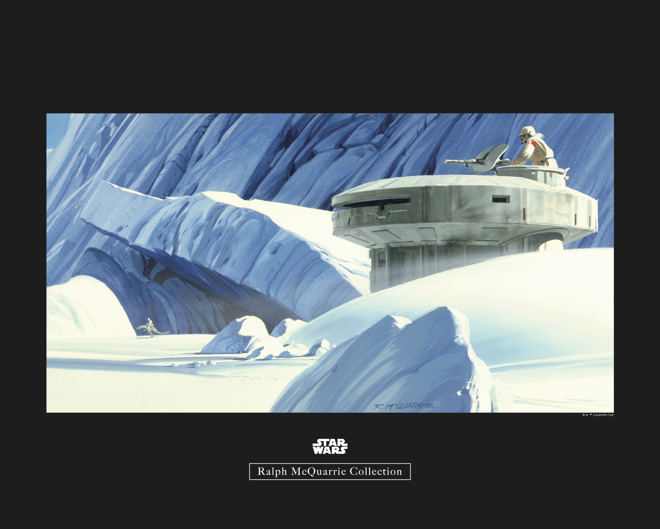 Image of Komar Poster »Star Wars Classic RMQ Hoth Echo Base«, Star Wars bei Ackermann Versand Schweiz