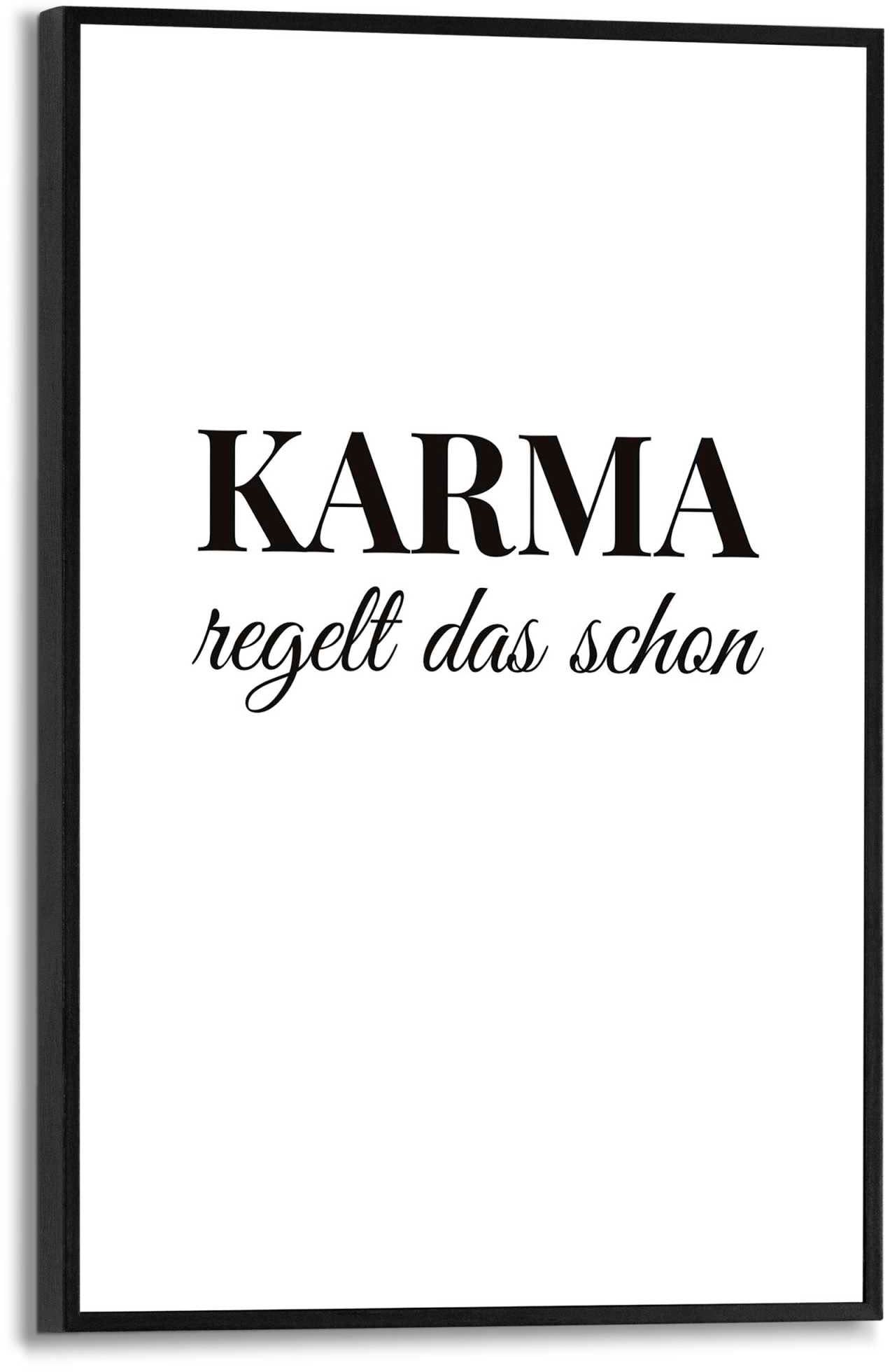 Image of Reinders Poster "Karma"