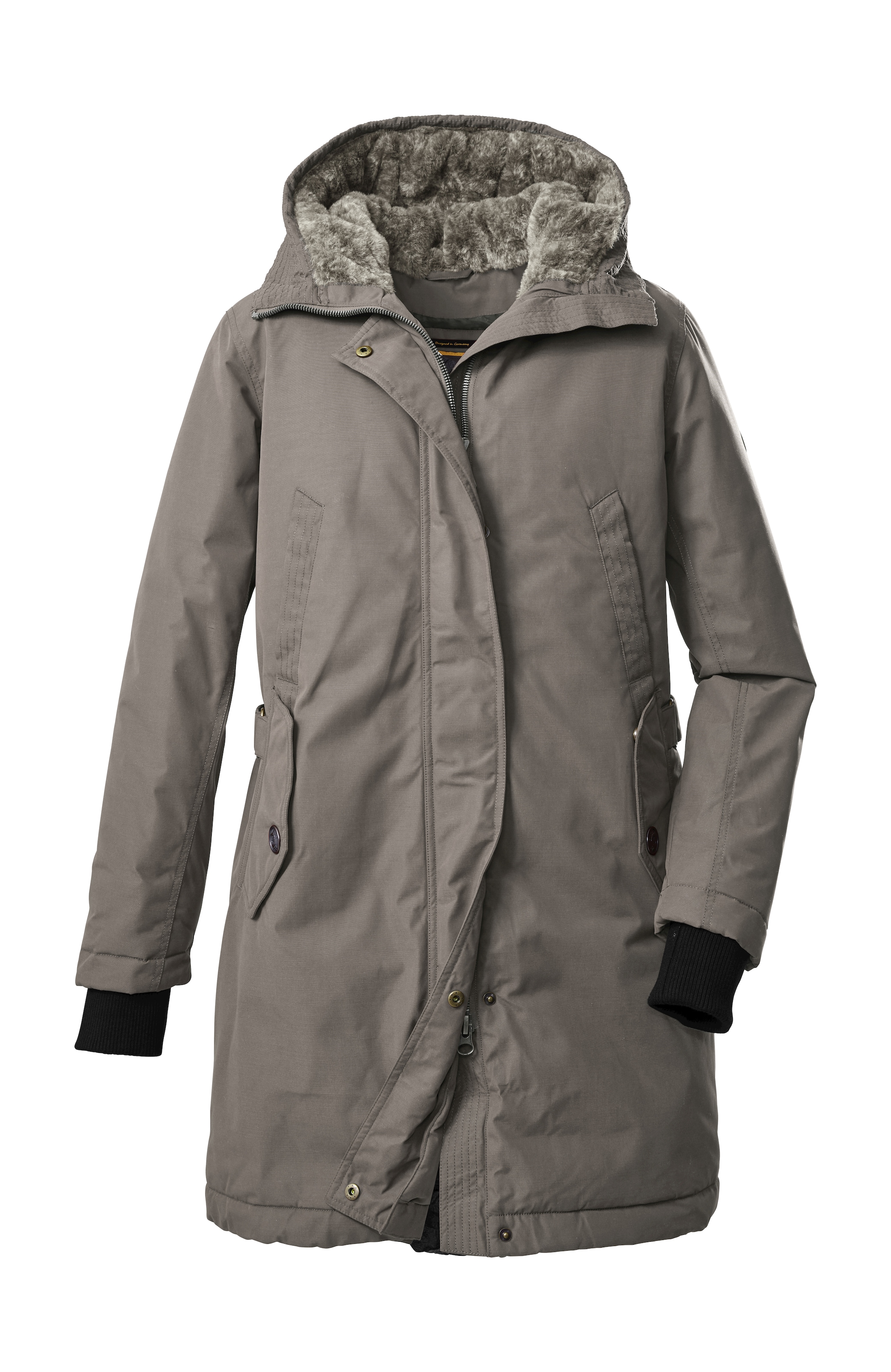 Image of G.I.G.A. DX by killtec Funktionsmantel "GW 107 WMN CT" Wasserabweisender Parka mit 8.000 mm Wassersäule und weichem Fleece