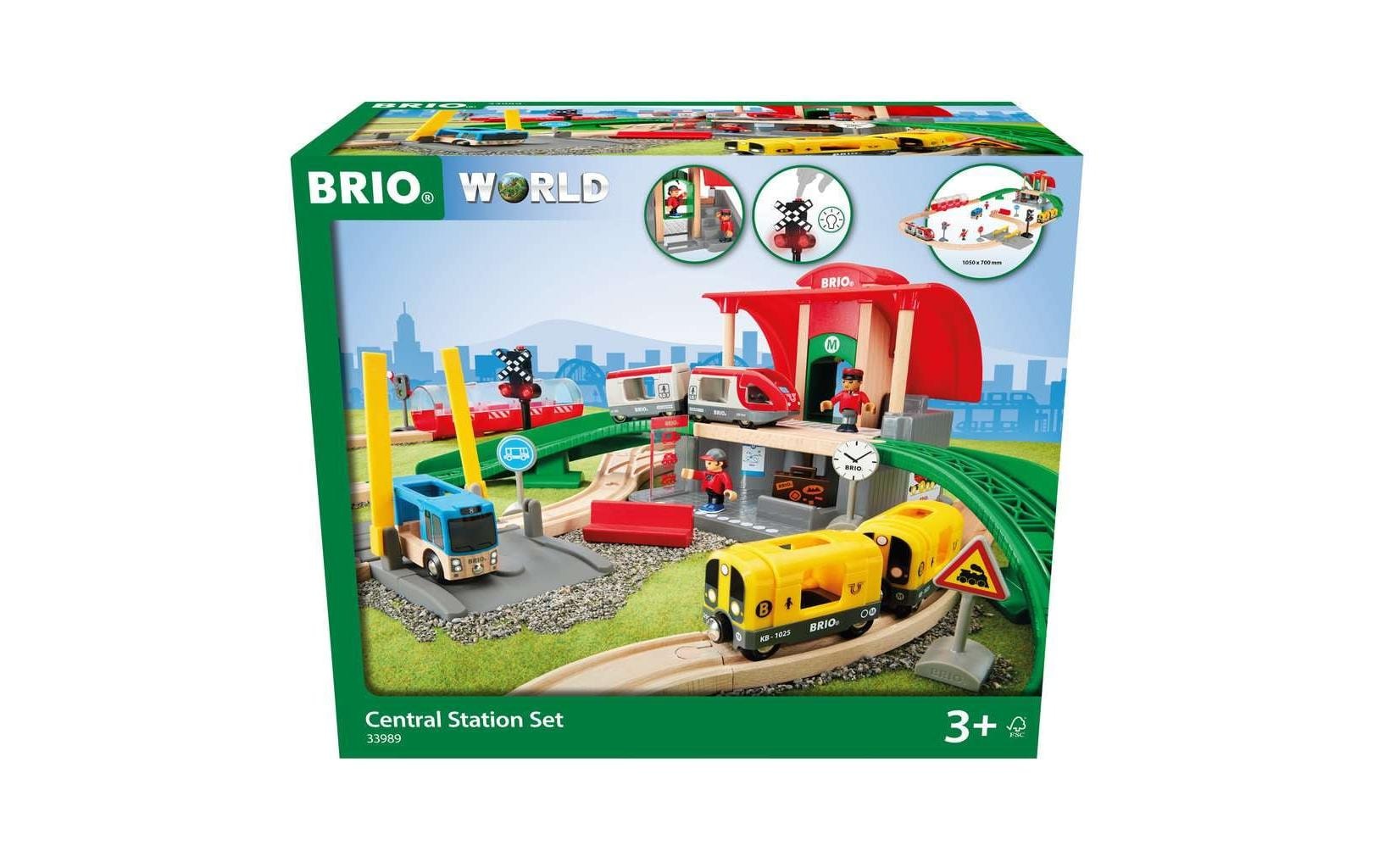 BRIO® Kit de train jouet »BRIO Grosses City Bahnhof Set«