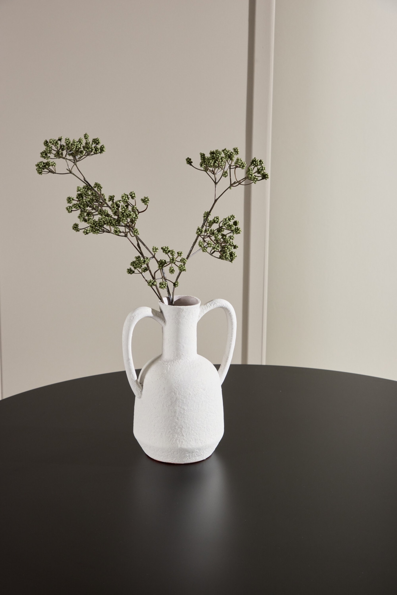 Venture Home Esstisch Esszimmertisch, MDF, Stahlbeine, rund, stilvoll, klassisch