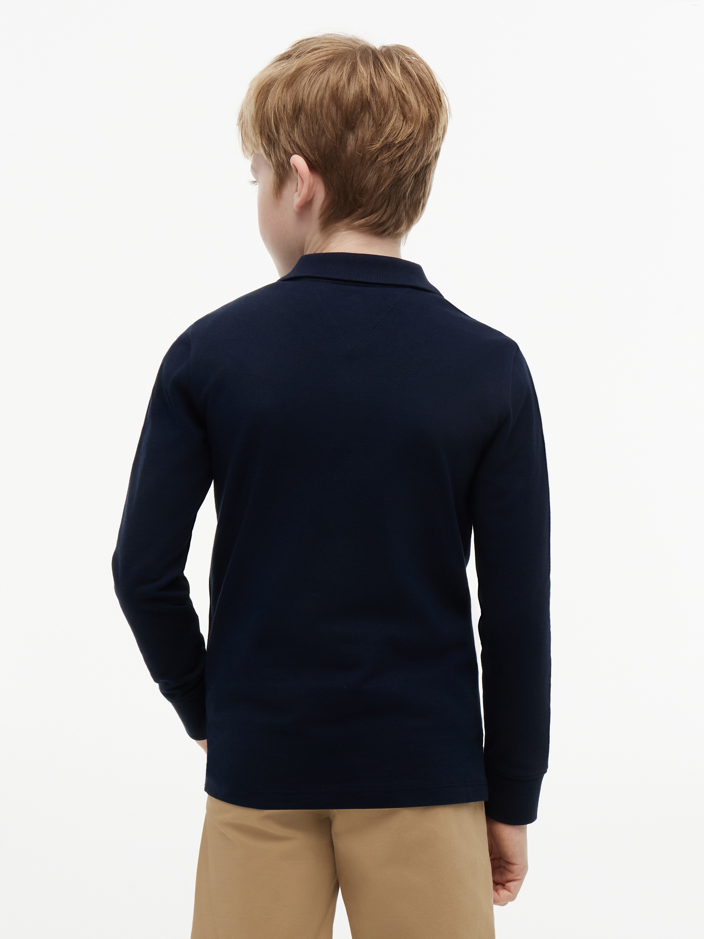 Tommy Hilfiger Polo »REG POLO LS« mit Logostickerei