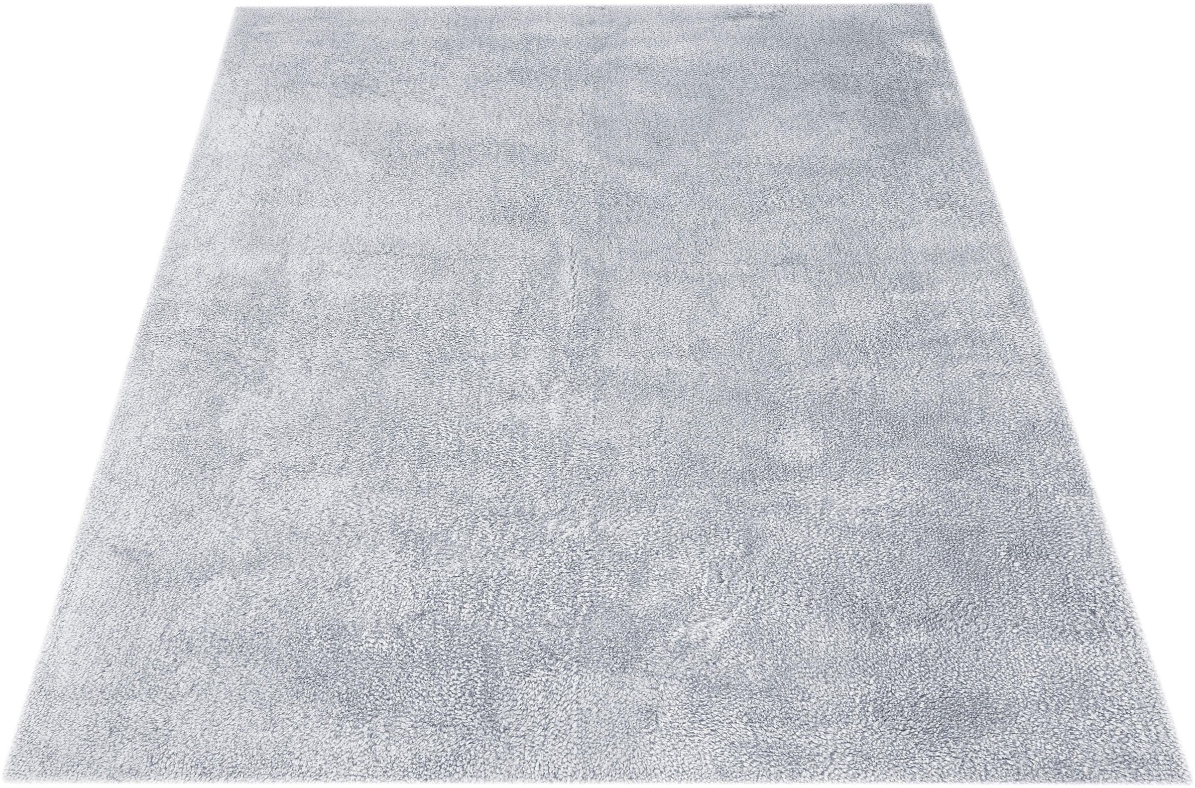 my home Hochflor-Teppich »Carla«, rechteckig, 40 mm Höhe, super soft, Teppich in Pastell-Farben