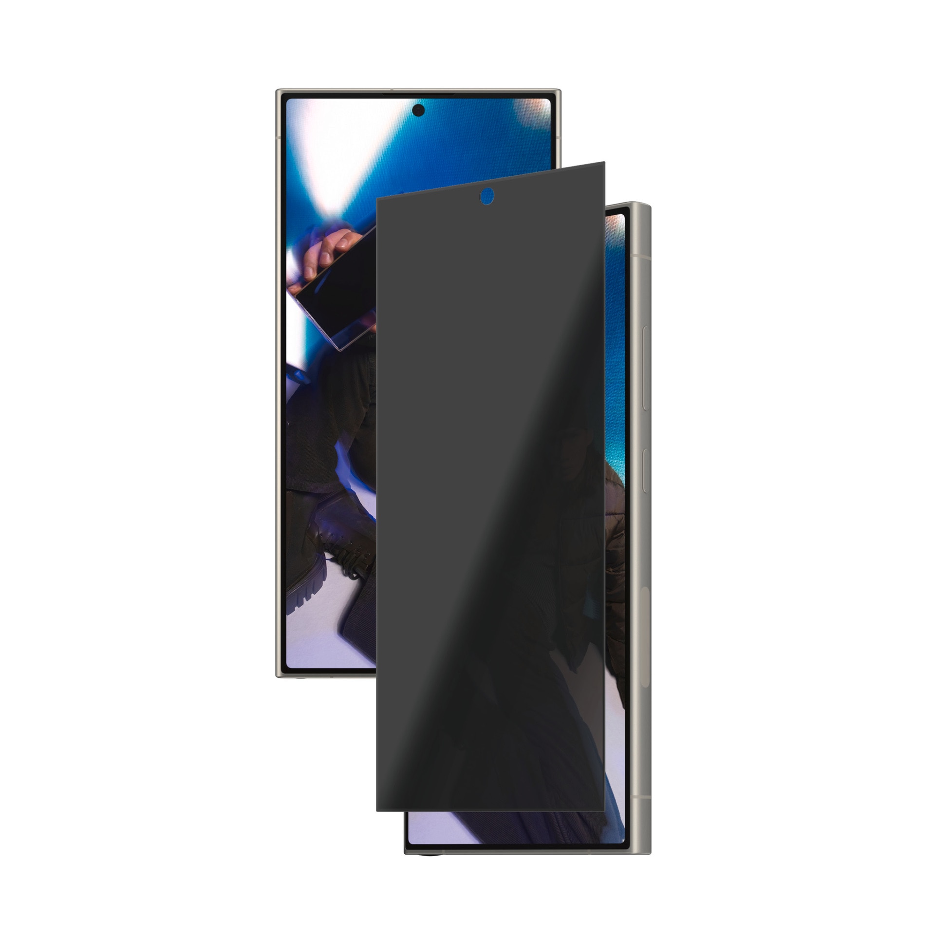 SAFE by PanzerGlass Displayschutzglas »Side-View Privacy Screen Protection«, für Samsung Galaxy S25 Ultra, Blickschutz, Schutzfolie, Bildschirmschutz, kratz- & stossfest