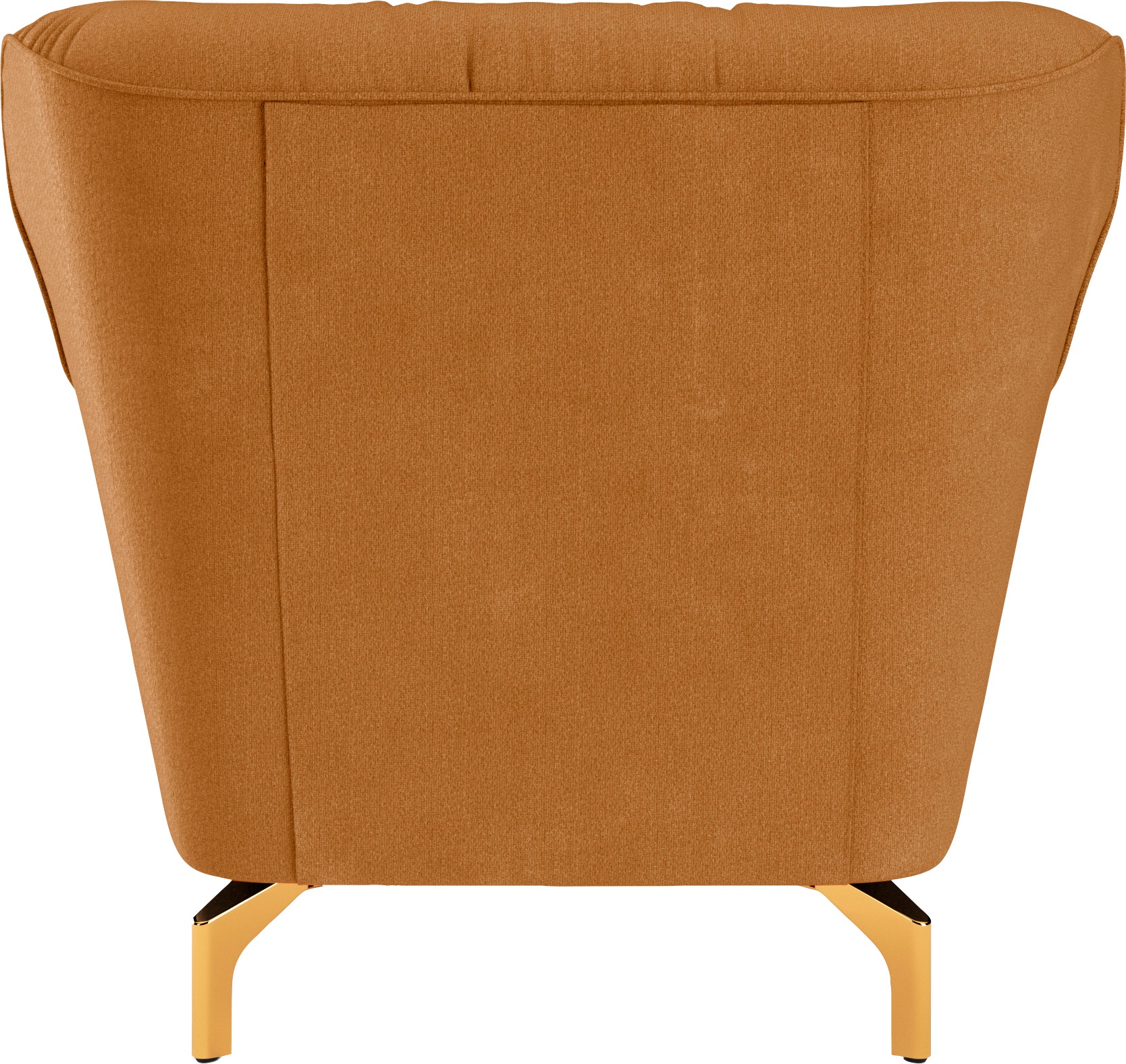 sit&more Sessel »Orient 3«, inkl. 1 Zierkissen mit Strass-Stein, goldfarbene Metallfüsse