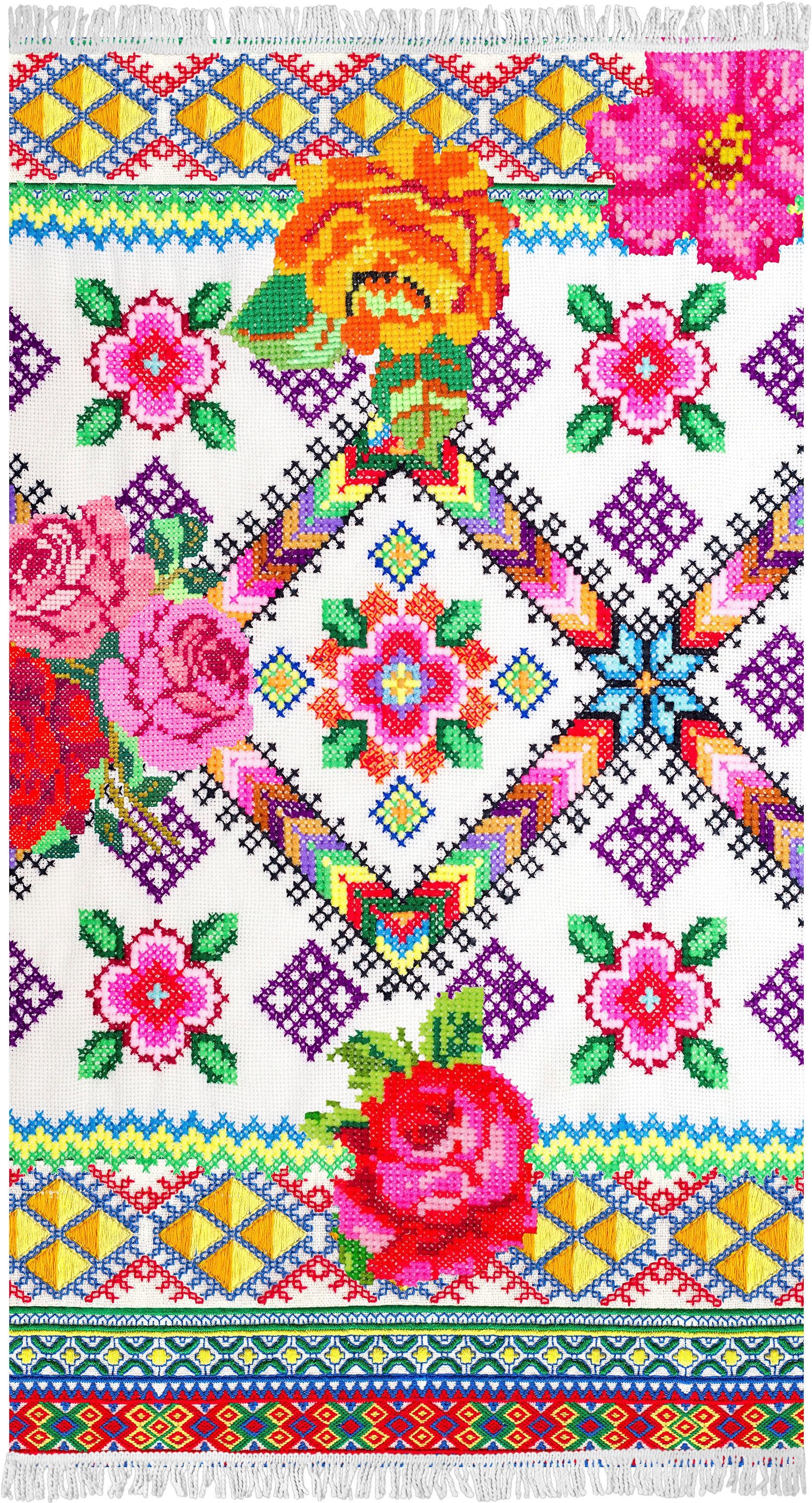 Image of Happiness Strandtuch »Yucatan«, (1 St.), mit Strickdruck bei Ackermann Versand Schweiz