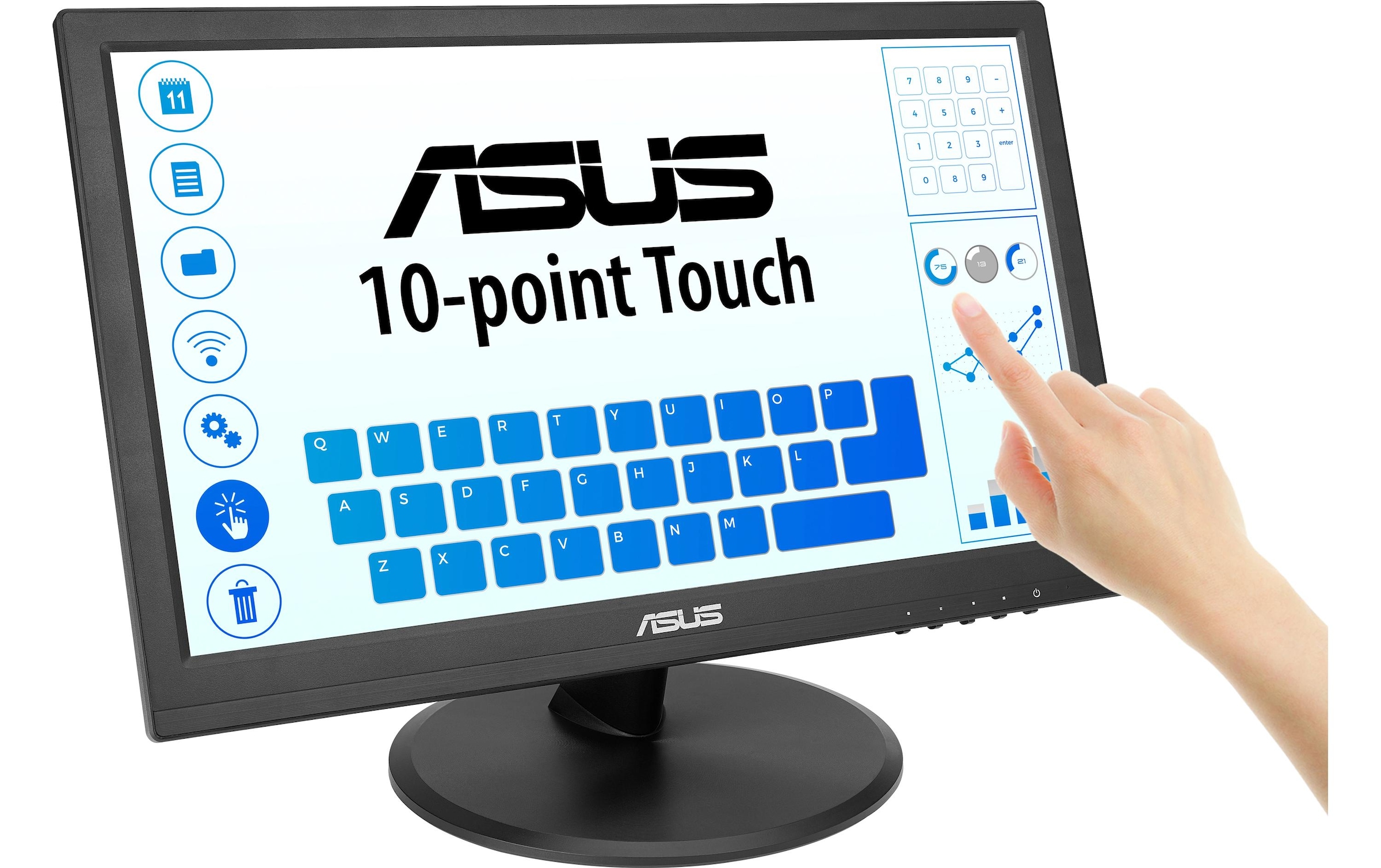 Asus Moniteur LED »Touch VT169HE« 39,468 cm/15,6 ″  1920 x 1080 px 60 Hz