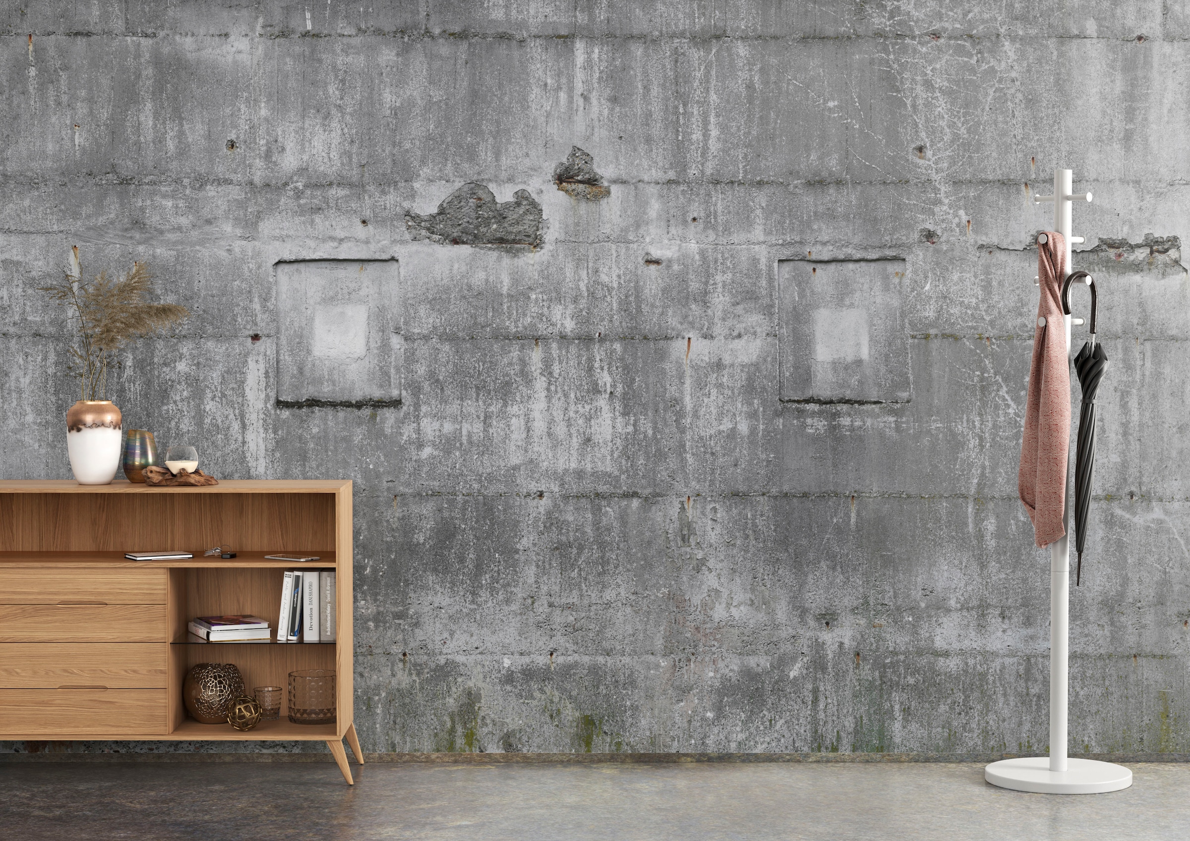 Image of Rasch Fototapete "Factory III" gemustert glatt