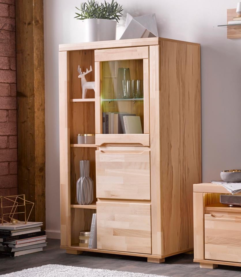 Home affaire Vitrine »Denis« Stauraumvitrine, Höhe 145 cm