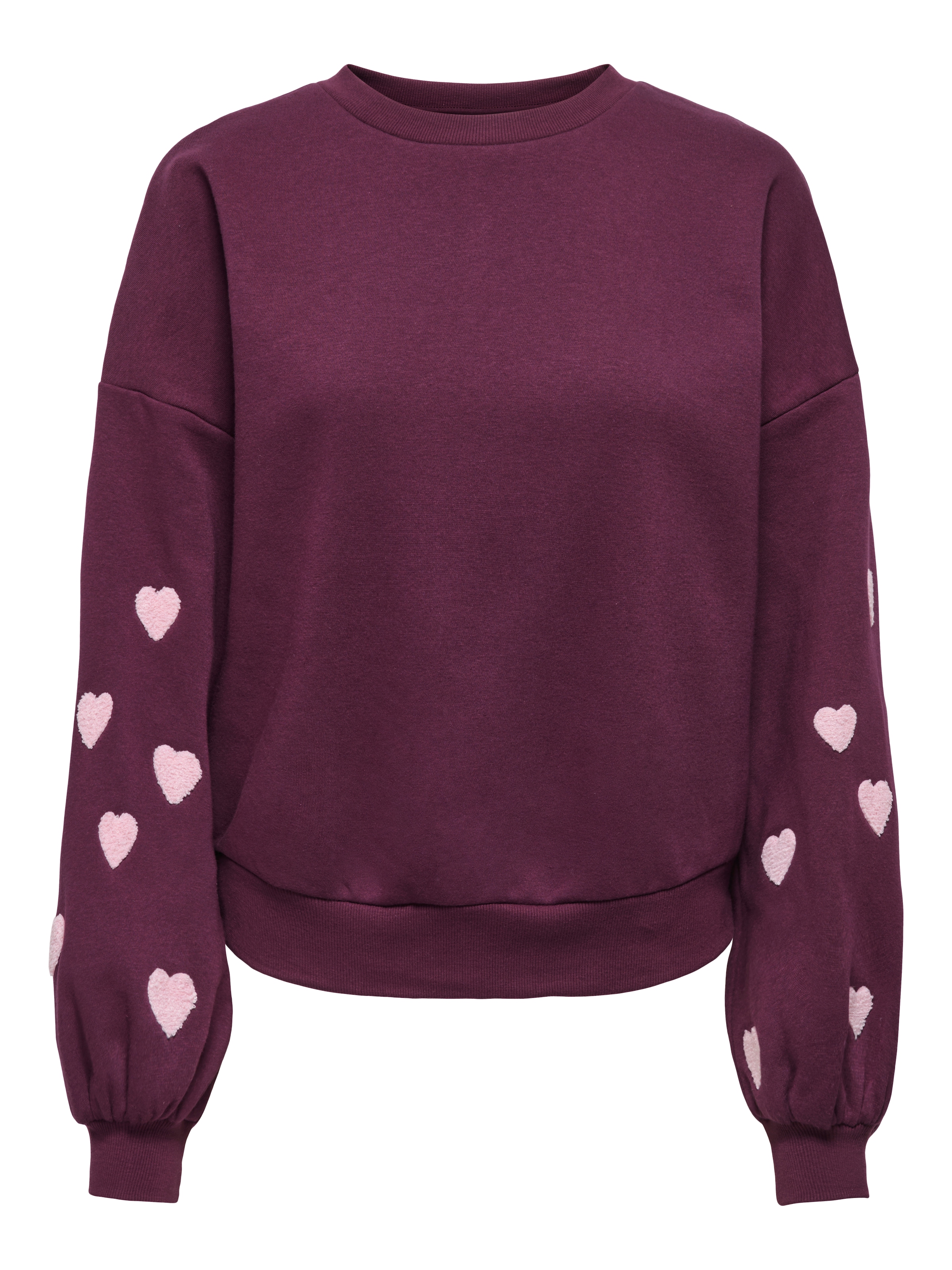 ONLY Sweatshirt »ONLMACY L/S O-NECK BOX CC SWT«, Baumwollmischung, regular fit

