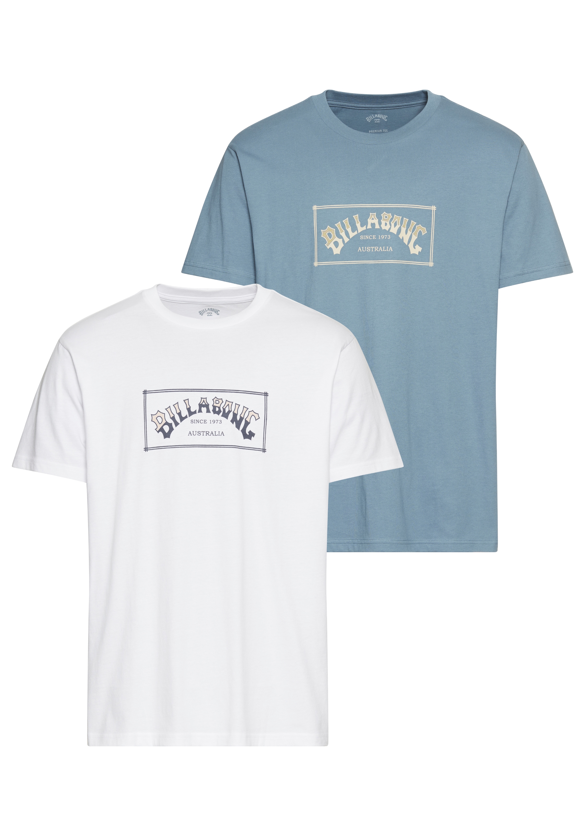 Billabong T-Shirt »ARCH WAVE«, (Packung, 2 tlg., 2er-Pack)