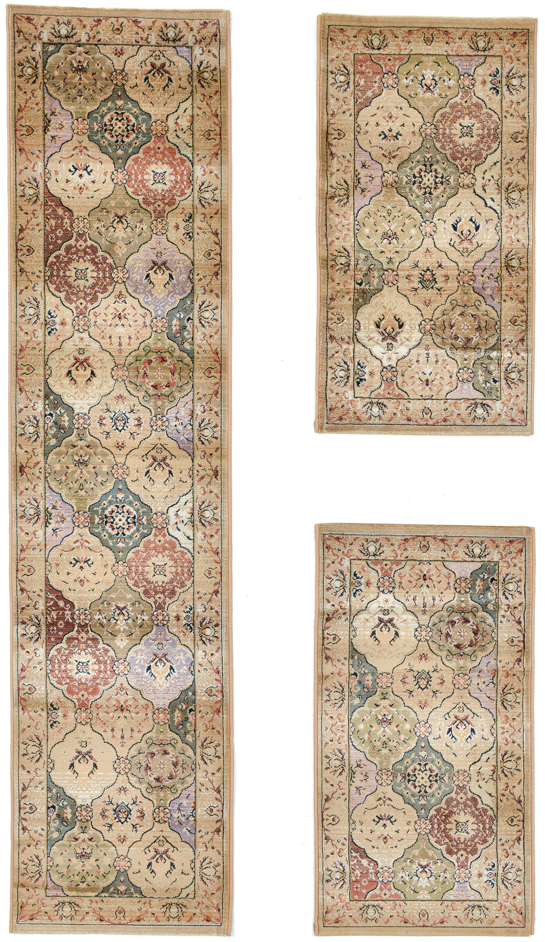 Image of THEKO Bettumrandung »Moritz«, (3 tlg.), Bettvorleger, Läufer Set für das Schlafzimmer, Orient-Optik bei Ackermann Versand Schweiz