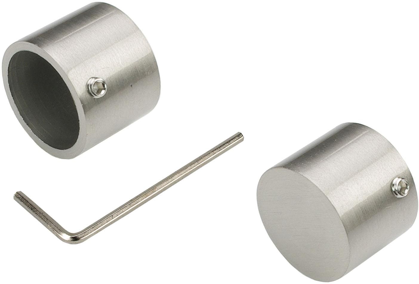 Liedeco Gardinenstange »CELKEGEL01SG2L«, 2 läufig-läufig, Fixmass, 2-läufig im Fixmass Ø 25 mm