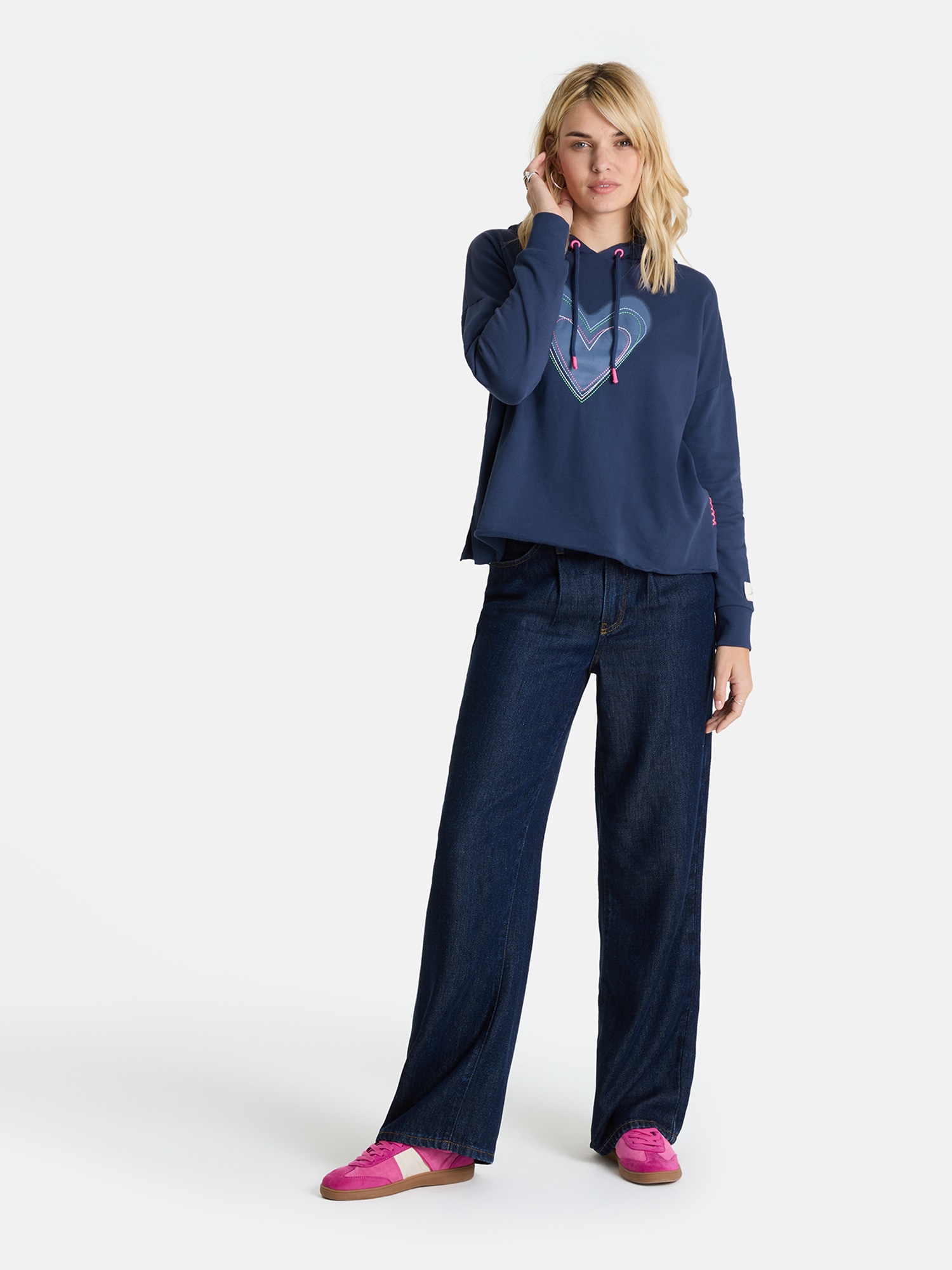 Lieblingsstück Sweat à capuche »CyrenaL«, aus reiner Baumwolle
