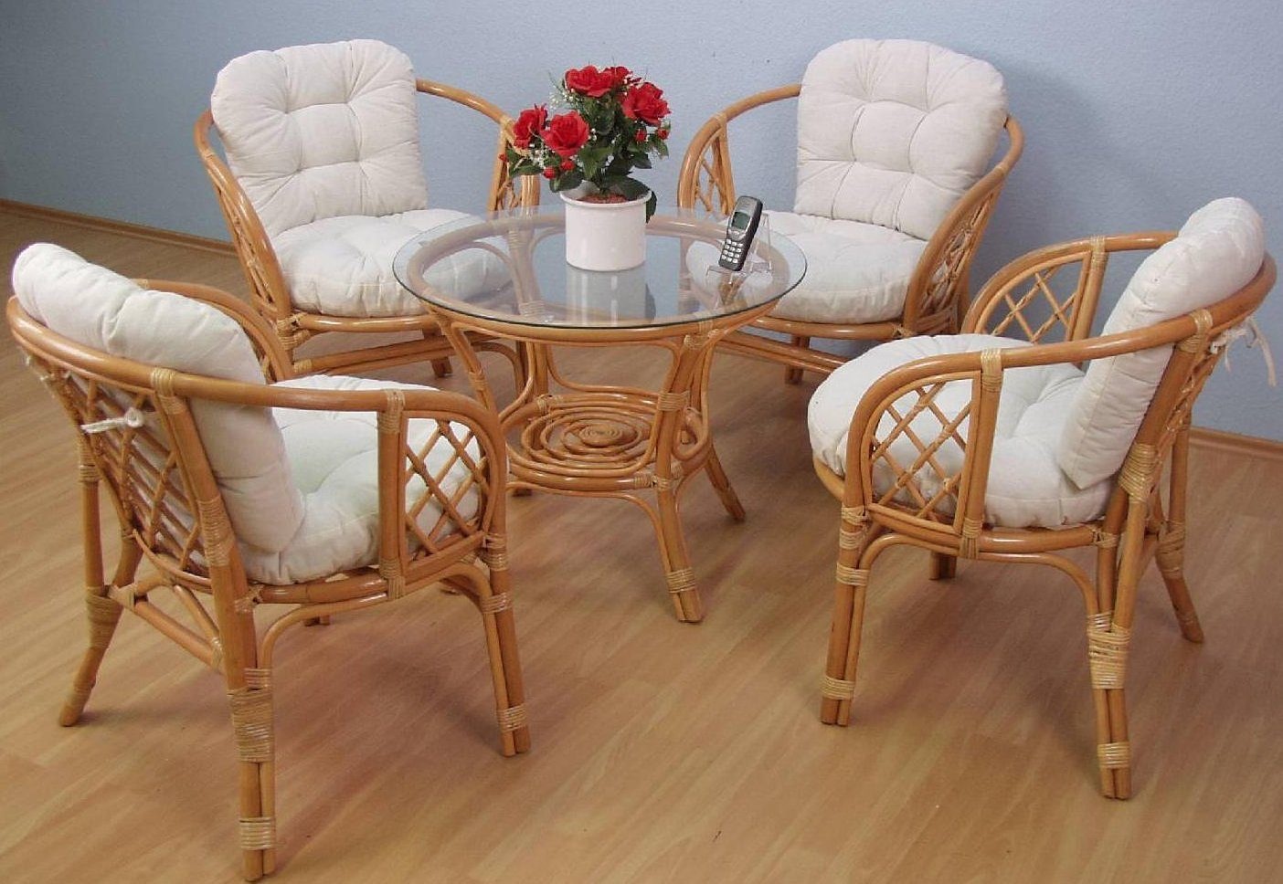 Image of Home affaire Essgruppe, honigfarben, inklusive Kissenauflagen bei Ackermann Versand Schweiz