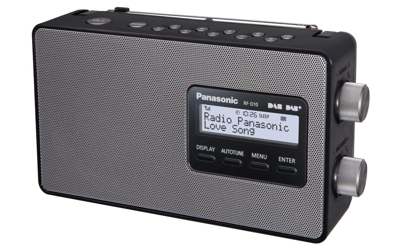 Digitalradio (DAB+) »RF-D10EG-K Schwarz«, (CD Digitalradio (DAB+)-FM-Tuner)