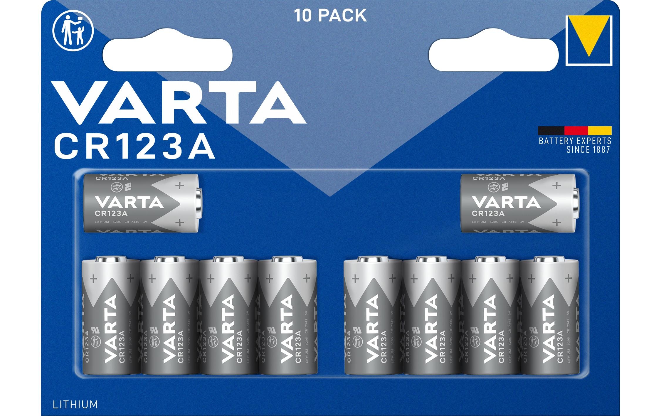Batterie »CR123A 10 Stück«