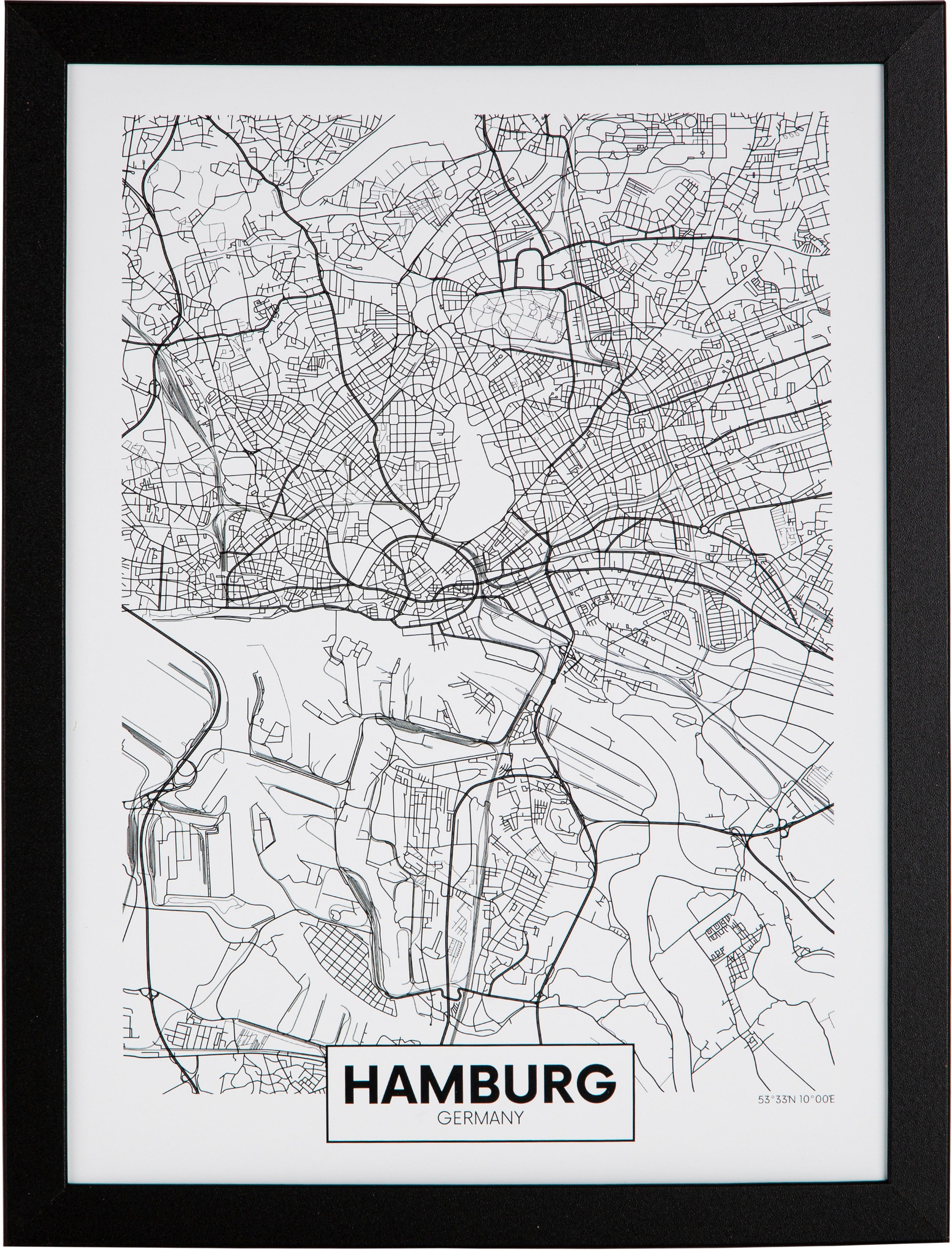 Image of Spiegelprofi GmbH Bild mit Rahmen »LORNA«, Hamburg, (1 St.) bei Ackermann Versand Schweiz