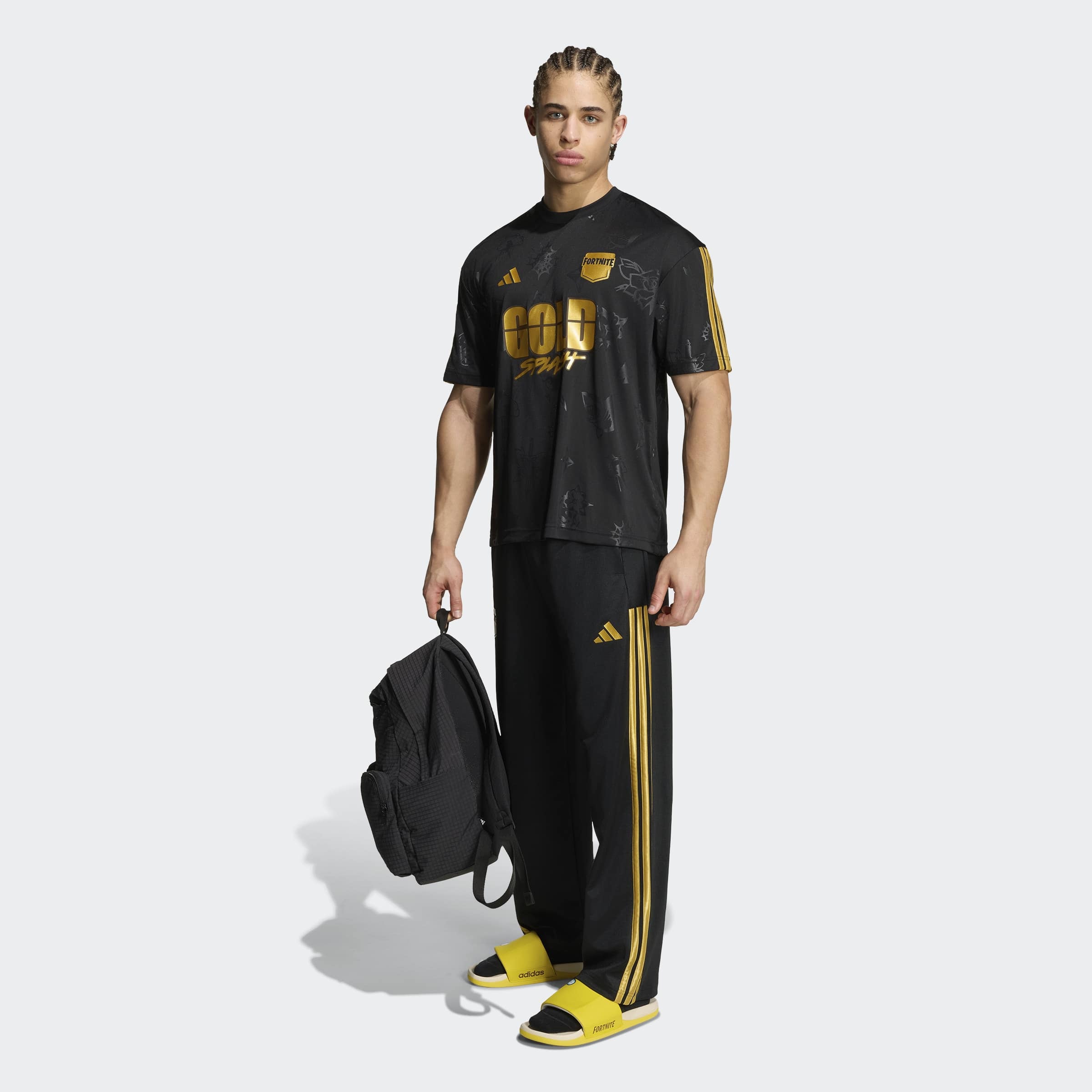 adidas Sportswear T-Shirt »ADIDAS X FORTNITE TIRO JERSEY« mit Rundhalsausschnitt, ohne Verschluss, sportlicher Stil