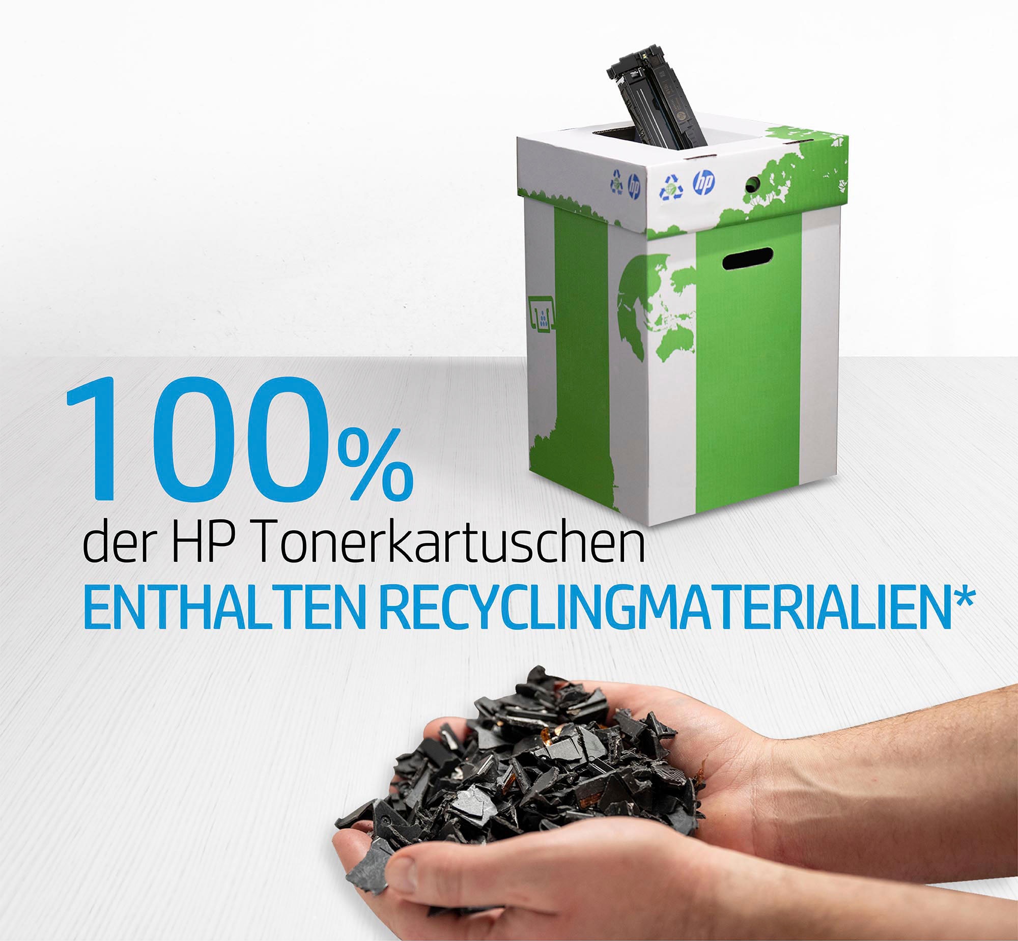 HP Cartouche d'encre »HP original Toner, 117A cyan W2071A« original Laser Jet Toner Kartusche 117 cyan