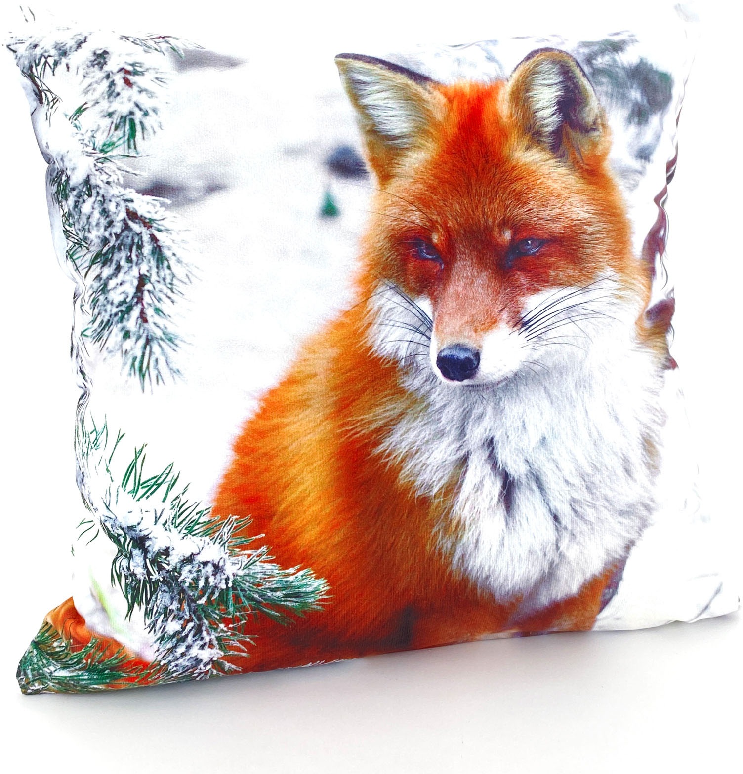 Image of Weckbrodt Dekokissen "Fuchs" Kissenhülle ohne Füllung, 1 Stück