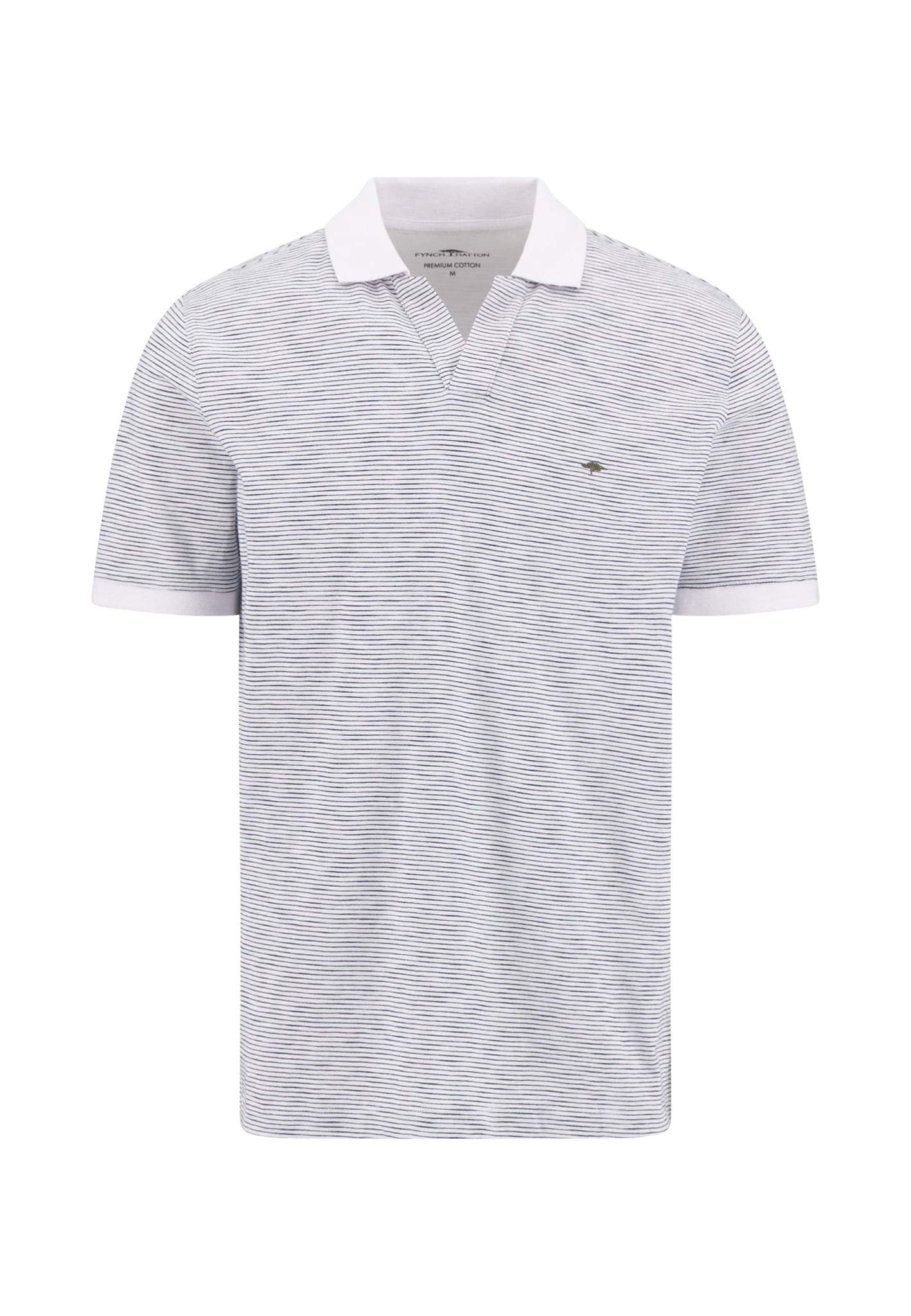 FYNCH-HATTON Poloshirt Regular fit, Kurzarm, casual Stil, mit Logo Stickerei