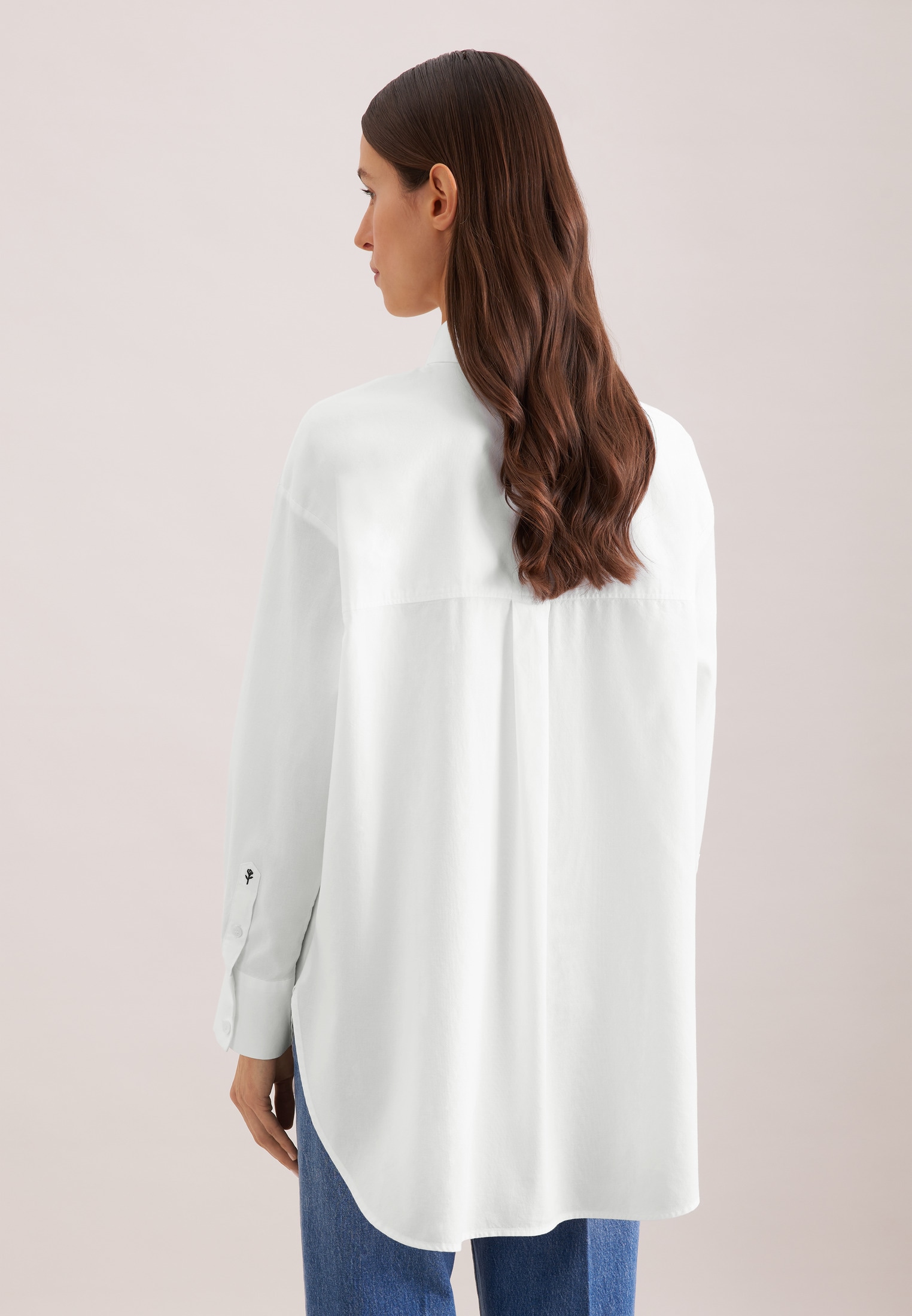 seidensticker Blouse chemise 1/1 Kragen Uni