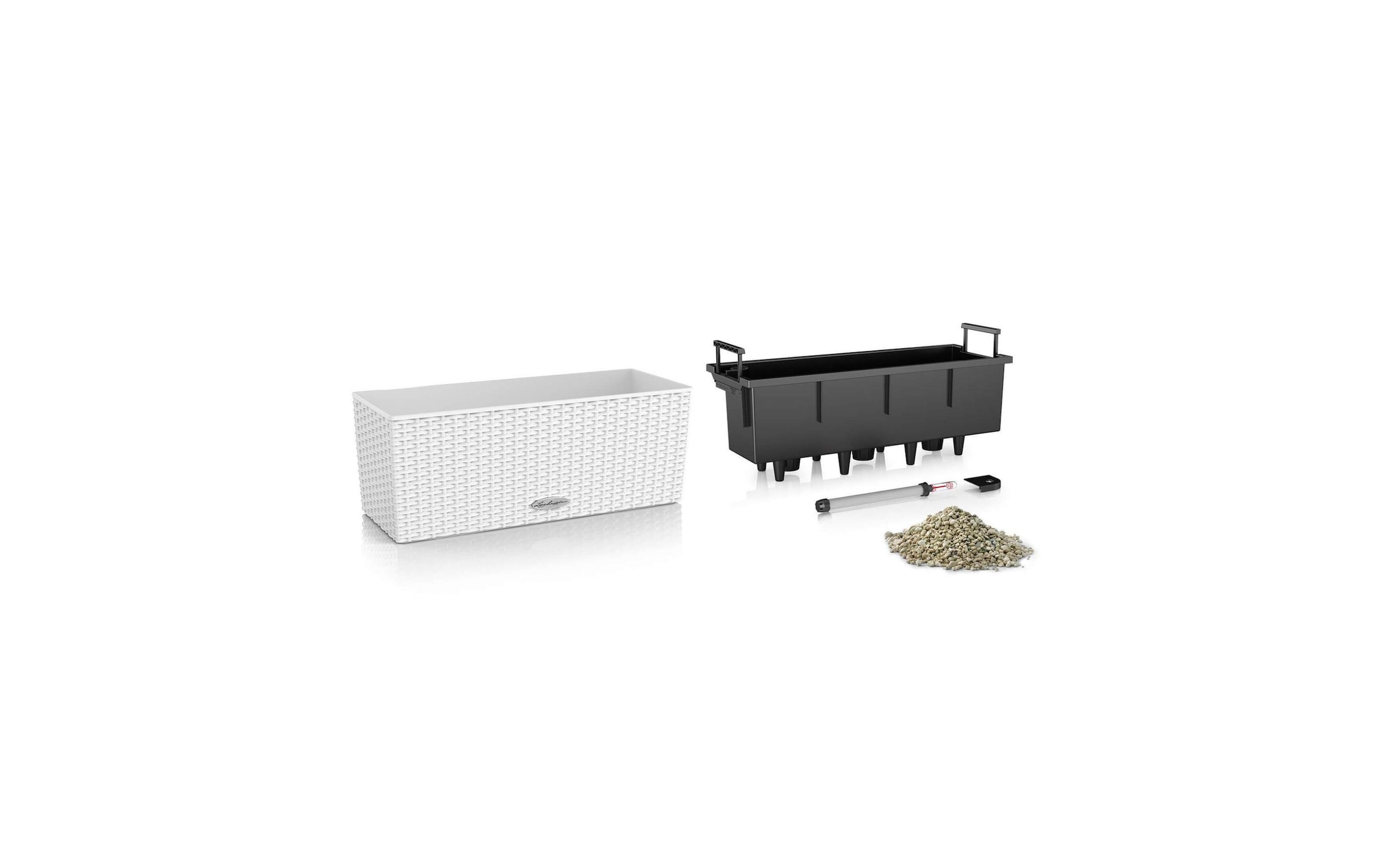 Blumentopf »Lechuza Balconera Cottage 50 Weiss«