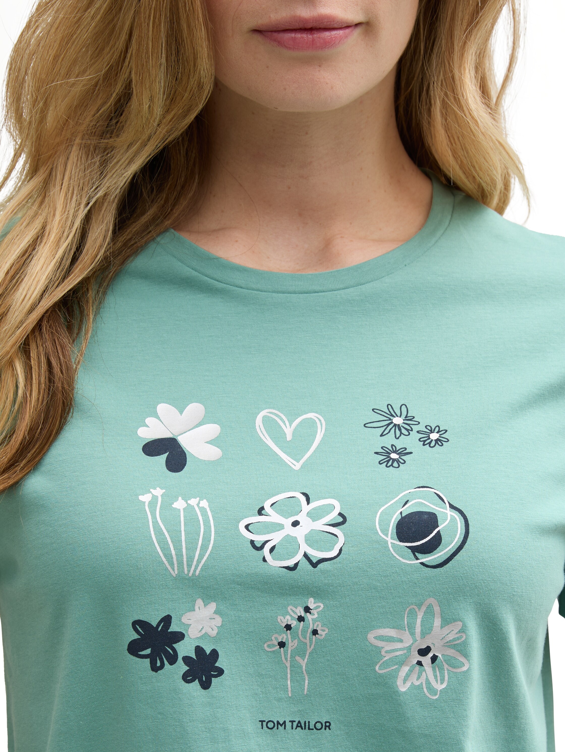 TOM TAILOR T-Shirt, mit Frontprint