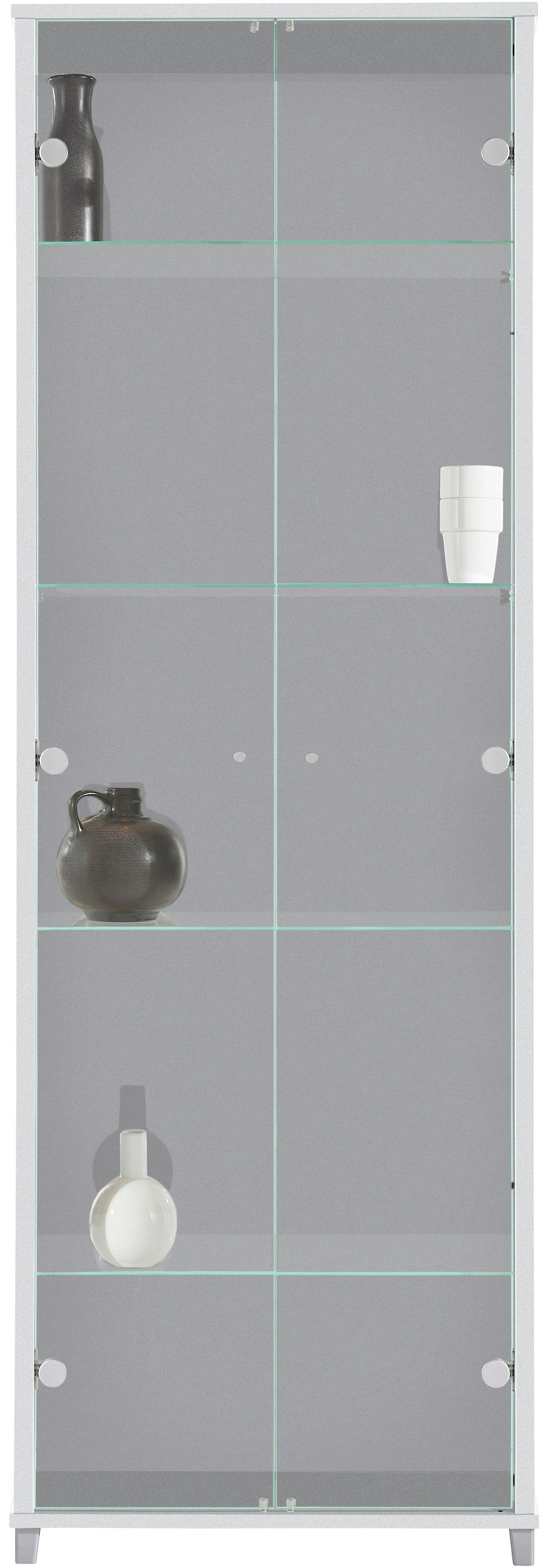 fif möbel Vitrines »OPTIMA« Standvitrine, Vitrinenschrank, Glasvitrine, Sammlervitrine