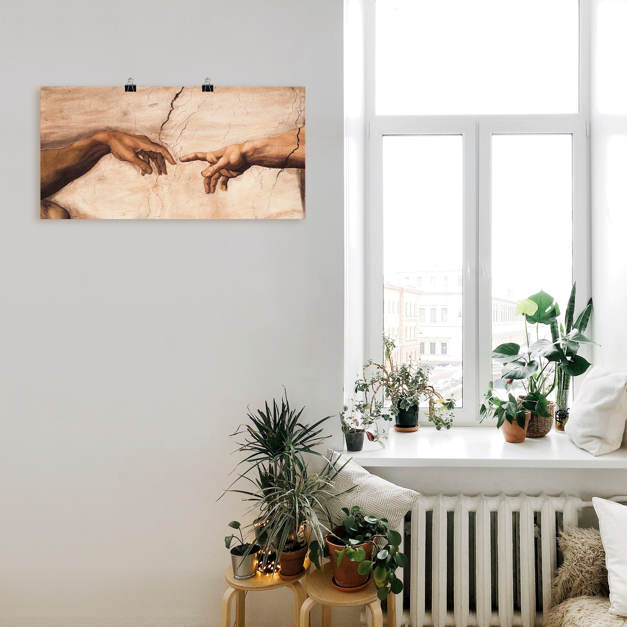 Artland Fresque murale »Hände« 1 cuis tlg. als Alubild, Outdoorbild, Leinwandbild, Poster, Wandaufkleber