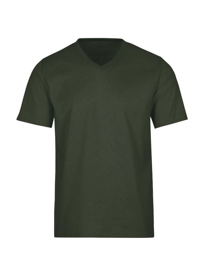 ♕ Trigema T-Shirt »TRIGEMA V-Shirt auf DELUXE versandkostenfrei Baumwolle«