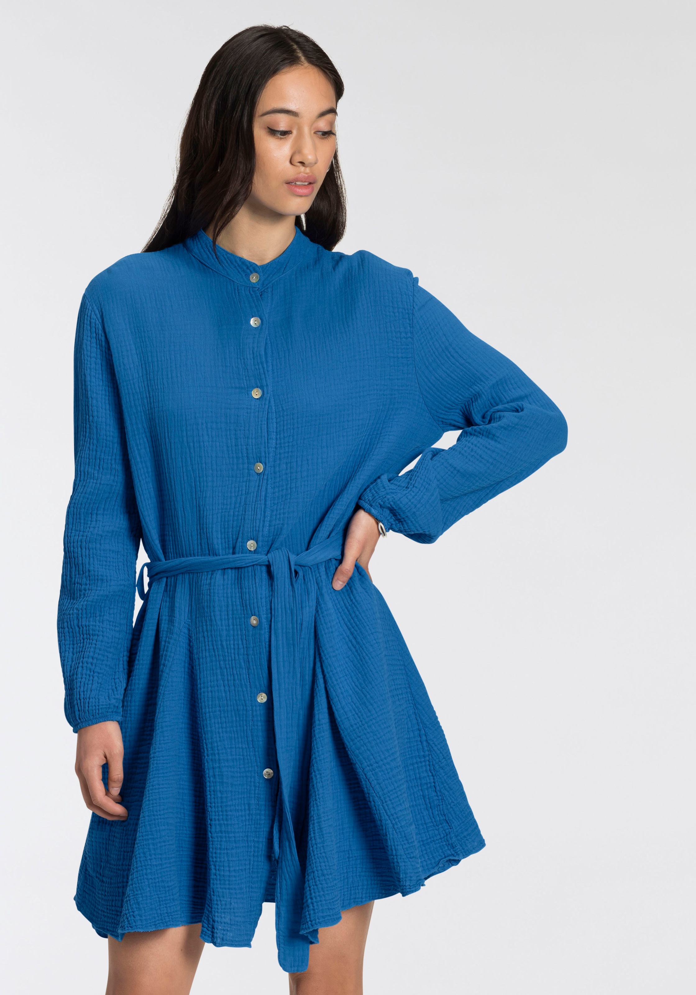 Image of HaILY’S Blusenkleid, aus Musselin bei Ackermann Versand Schweiz