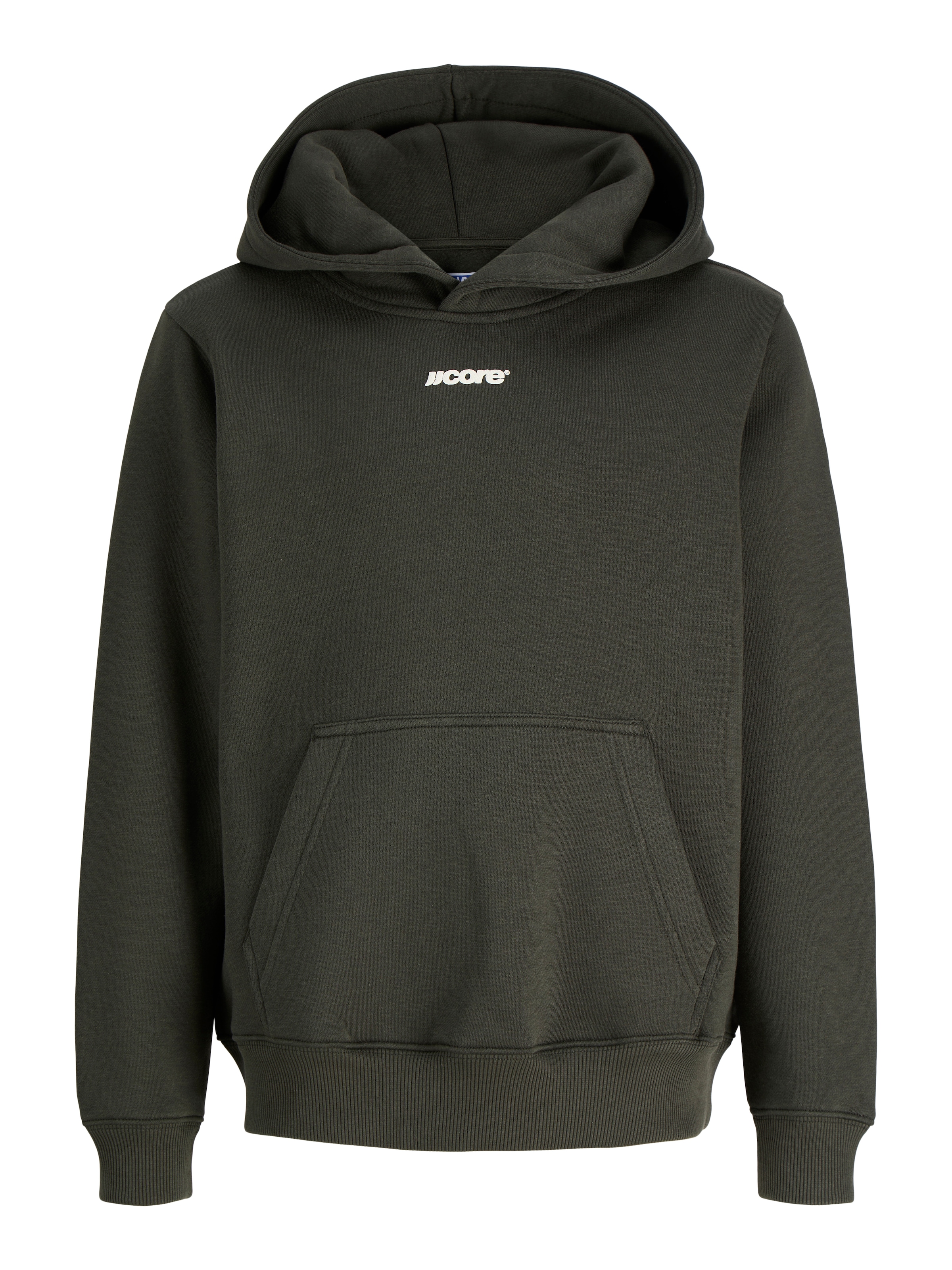 Jack & Jones Junior Kapuzensweatshirt »JCOCLUB BACK SCRIPT SWEAT HOOD SN JNR«, Baumwollmischung, locker geschnitten
