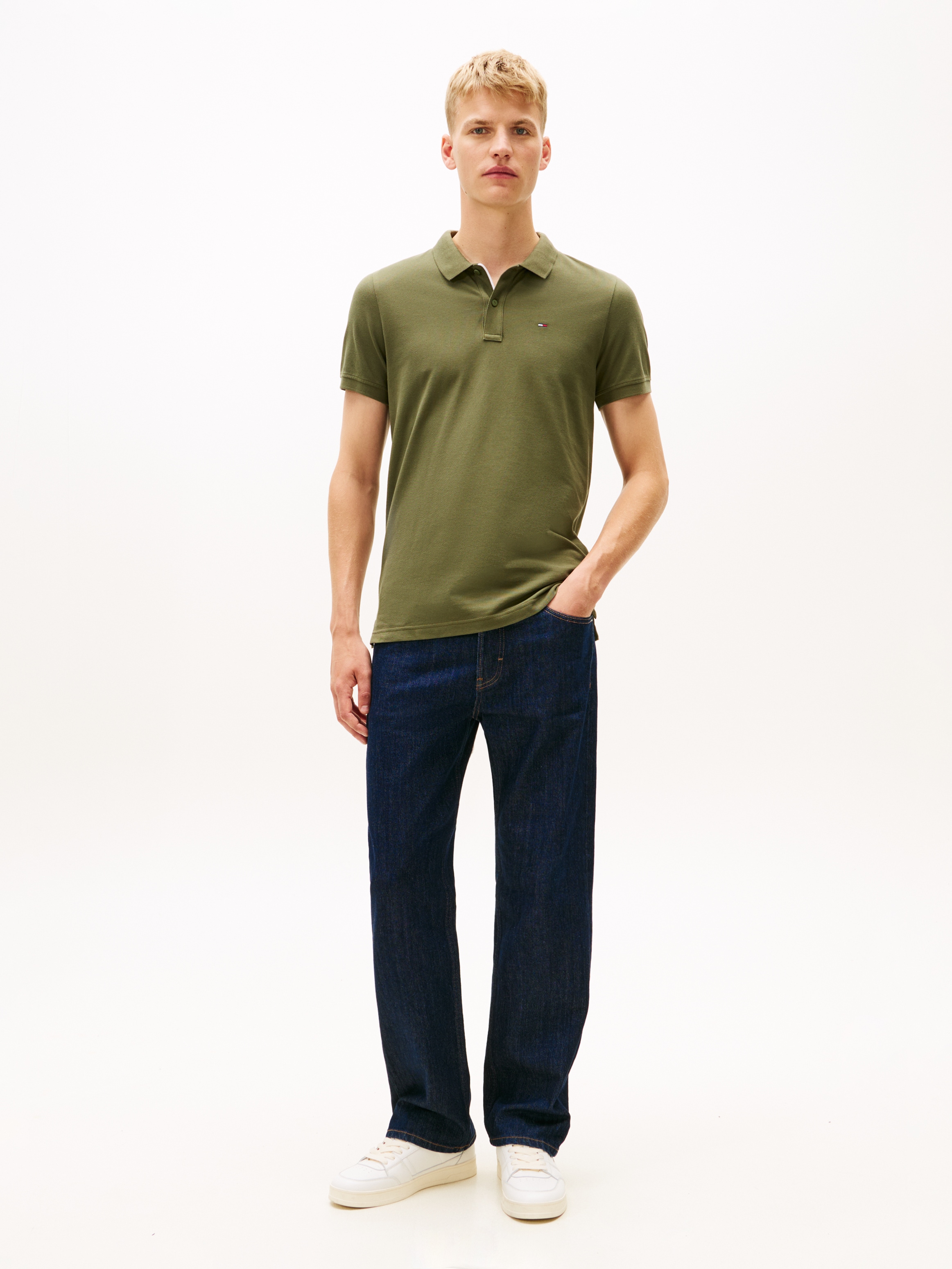Tommy Jeans Polo »TJM SLIM PLACKET POLO EXT«