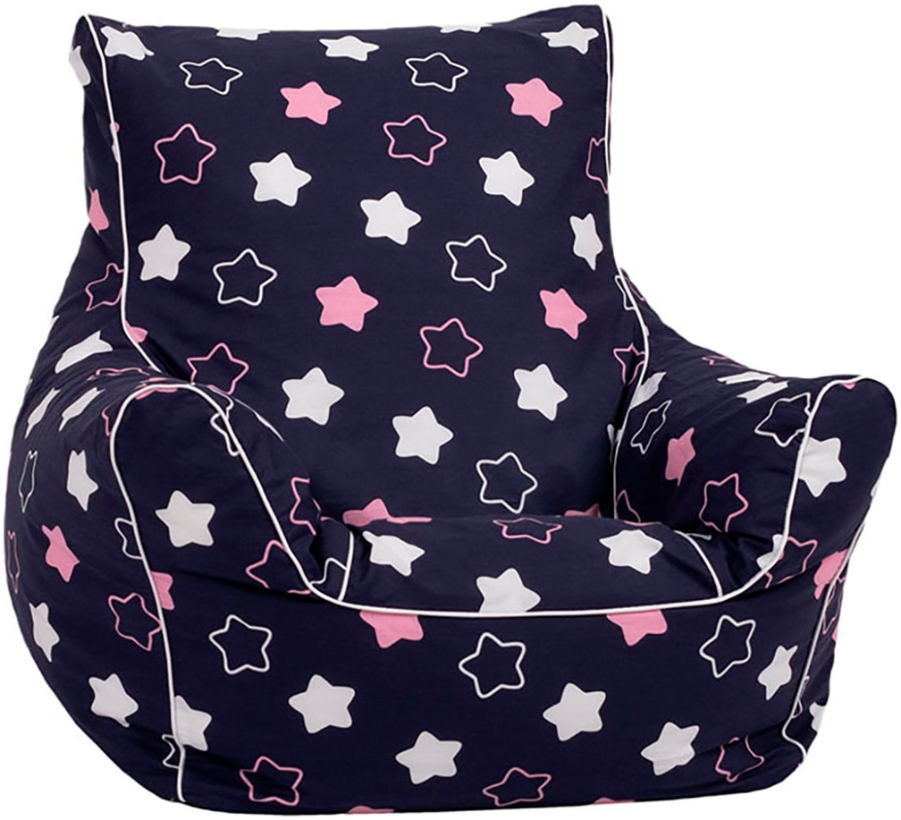 Knorrtoys® Sitzsack »Star, blue pink« für Kinder; Made in Europe