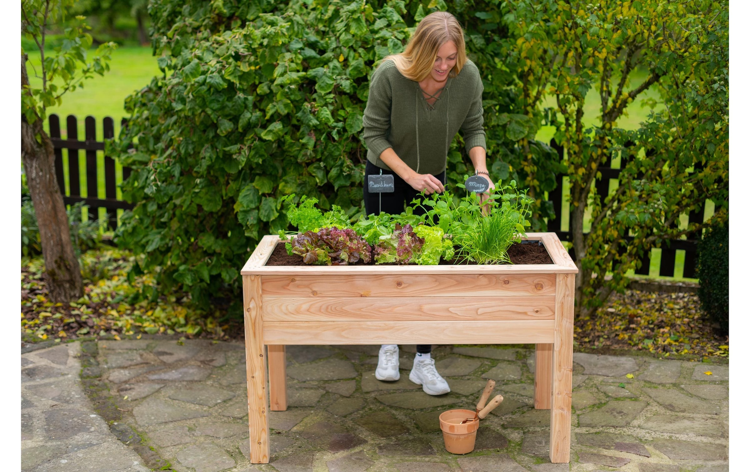 WESTMANN Hochbeet »Emily« 100 % FSC®-zertifiziertes Lärchenholz