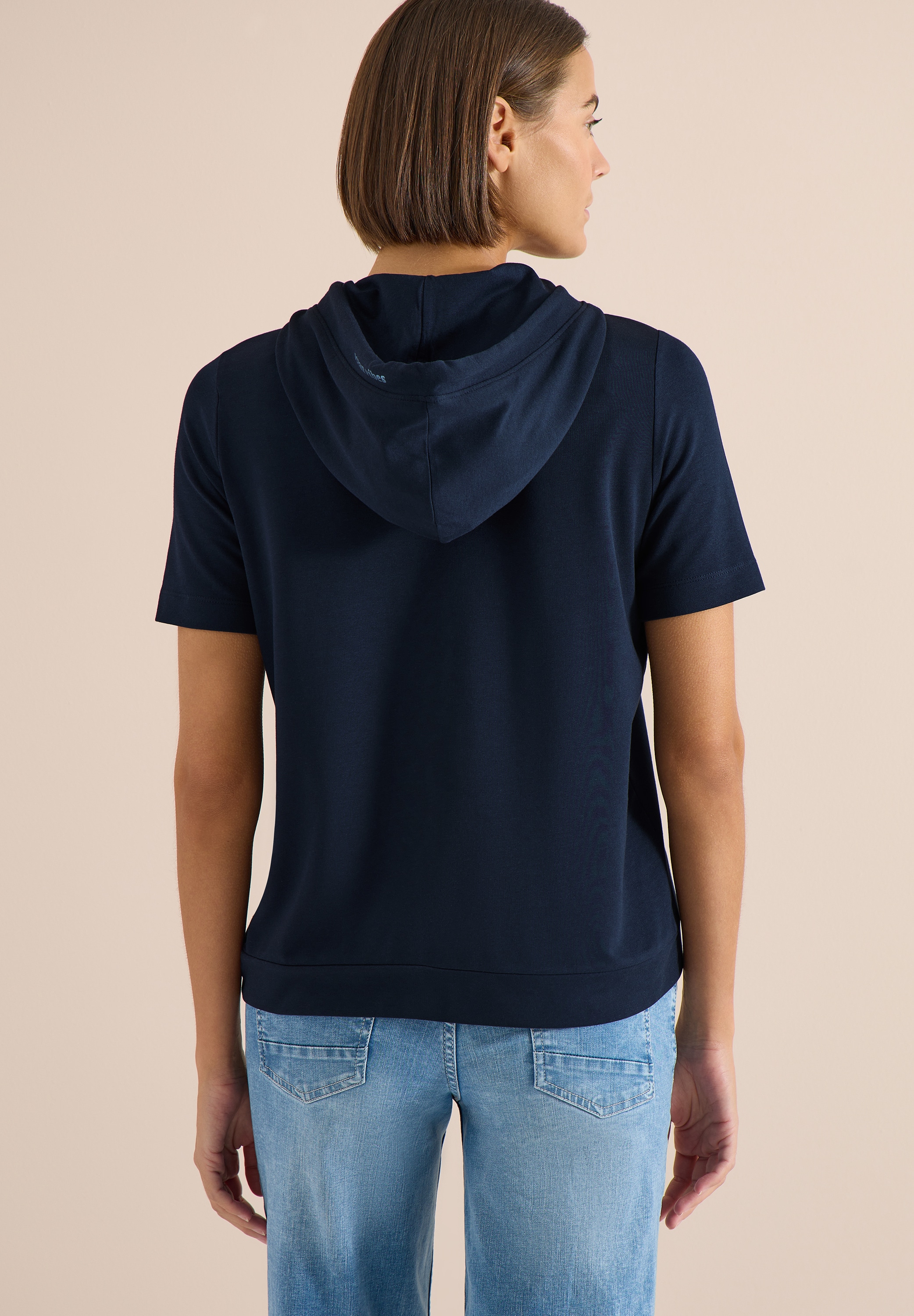 Cecil T-shirt à capuche avec inscription