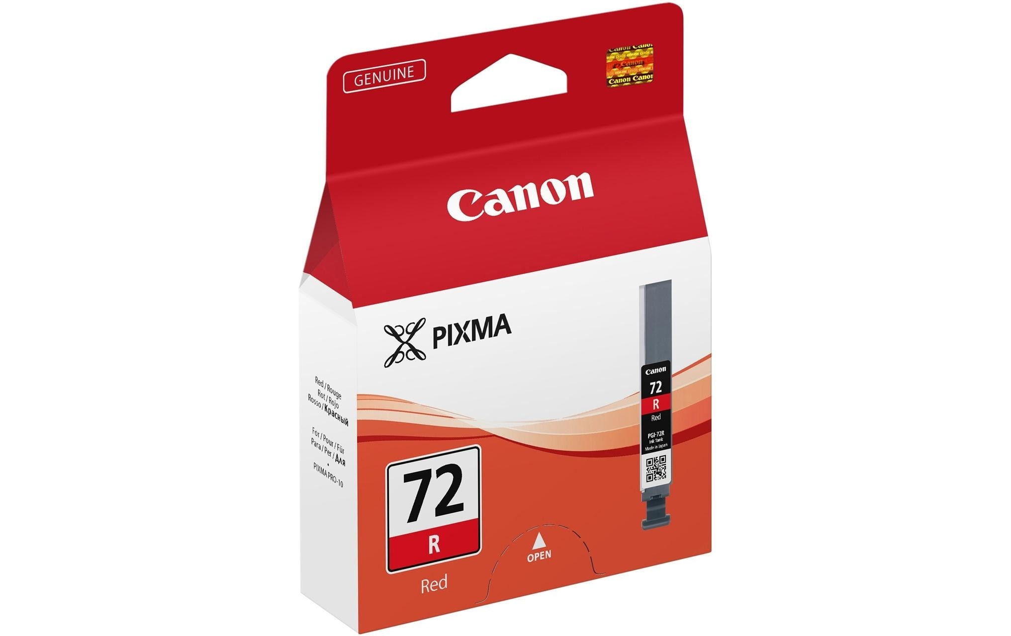 Image of Canon Tintenpatrone "PGI-72R / 6410B001 Red"