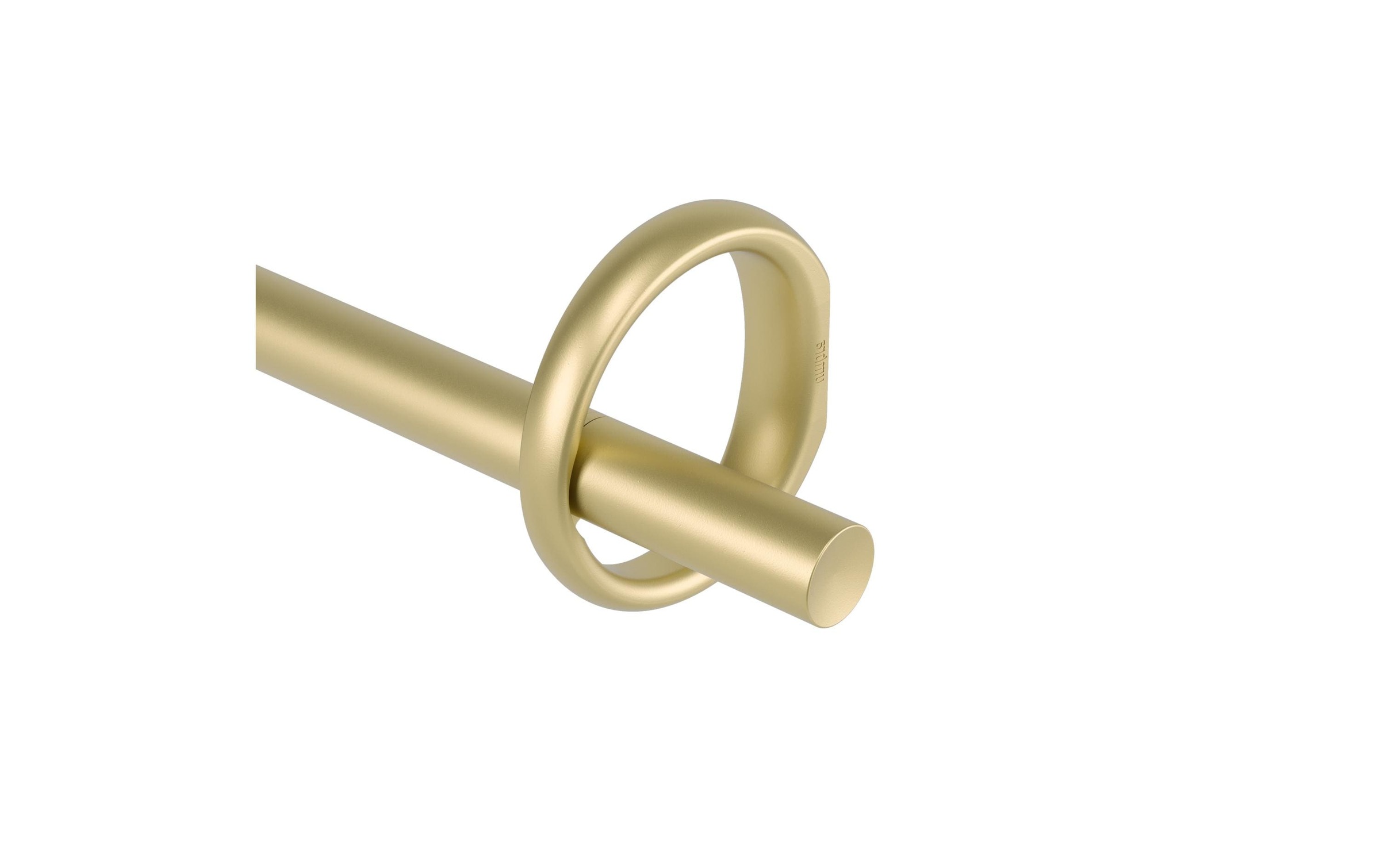 Image of Umbra Vorhangstange "Ringlet, Gold" ausziehbar