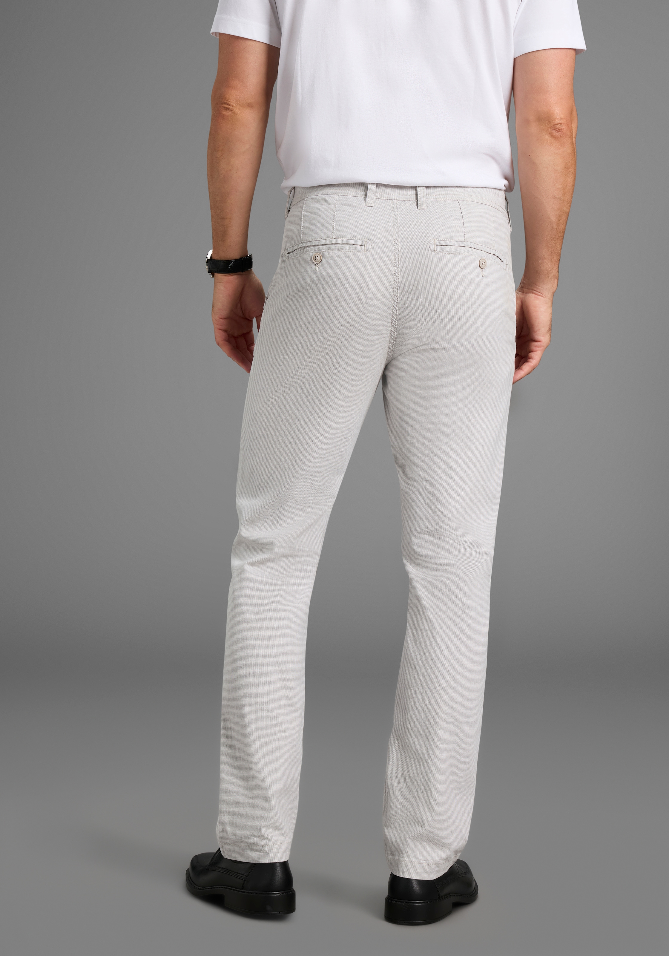 Man's World Chinos  structure légère dans le tissu