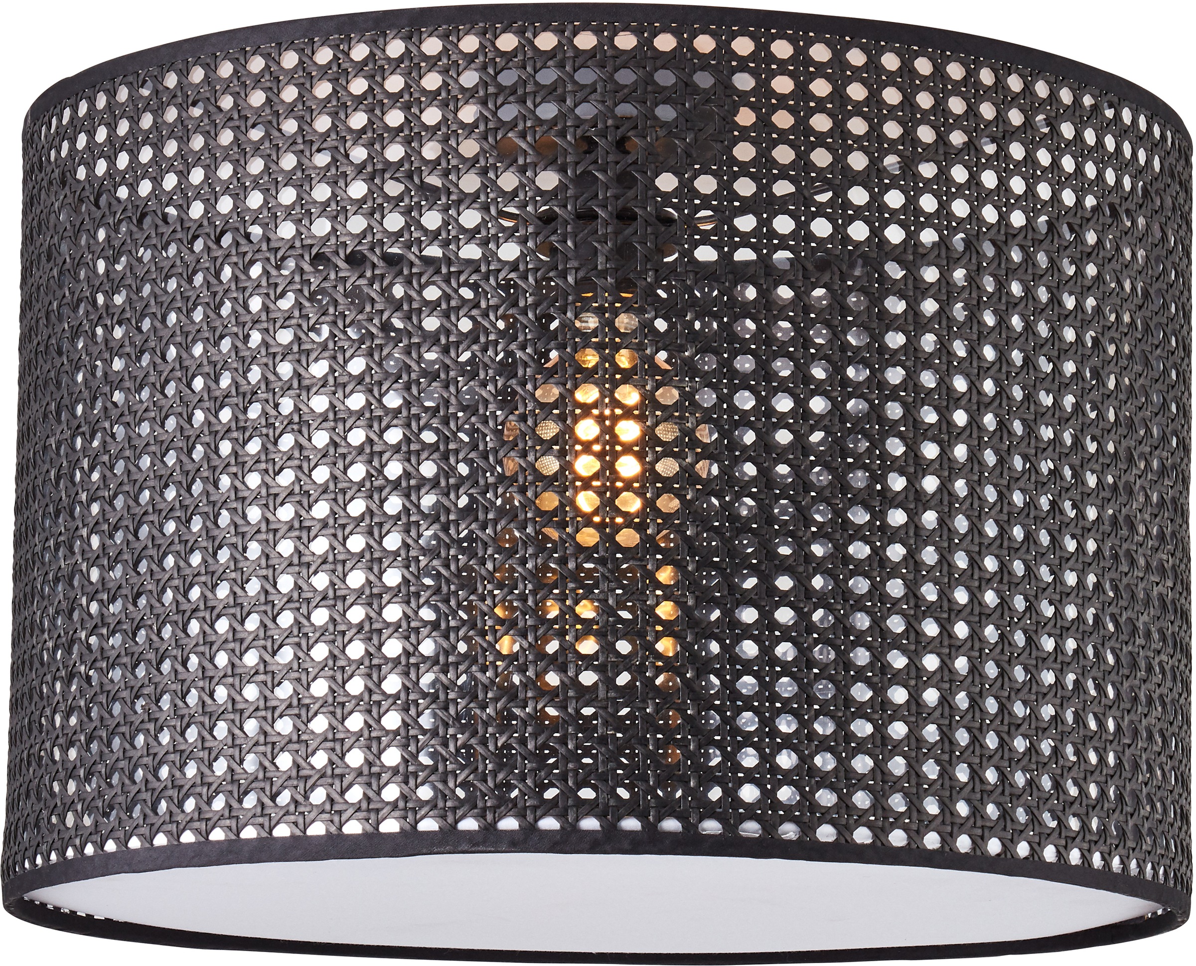 Image of COUCH♥ Deckenleuchte »feines Geflecht«, E27, 1 St., Wiener Geflecht, schwarz bei Ackermann Versand Schweiz