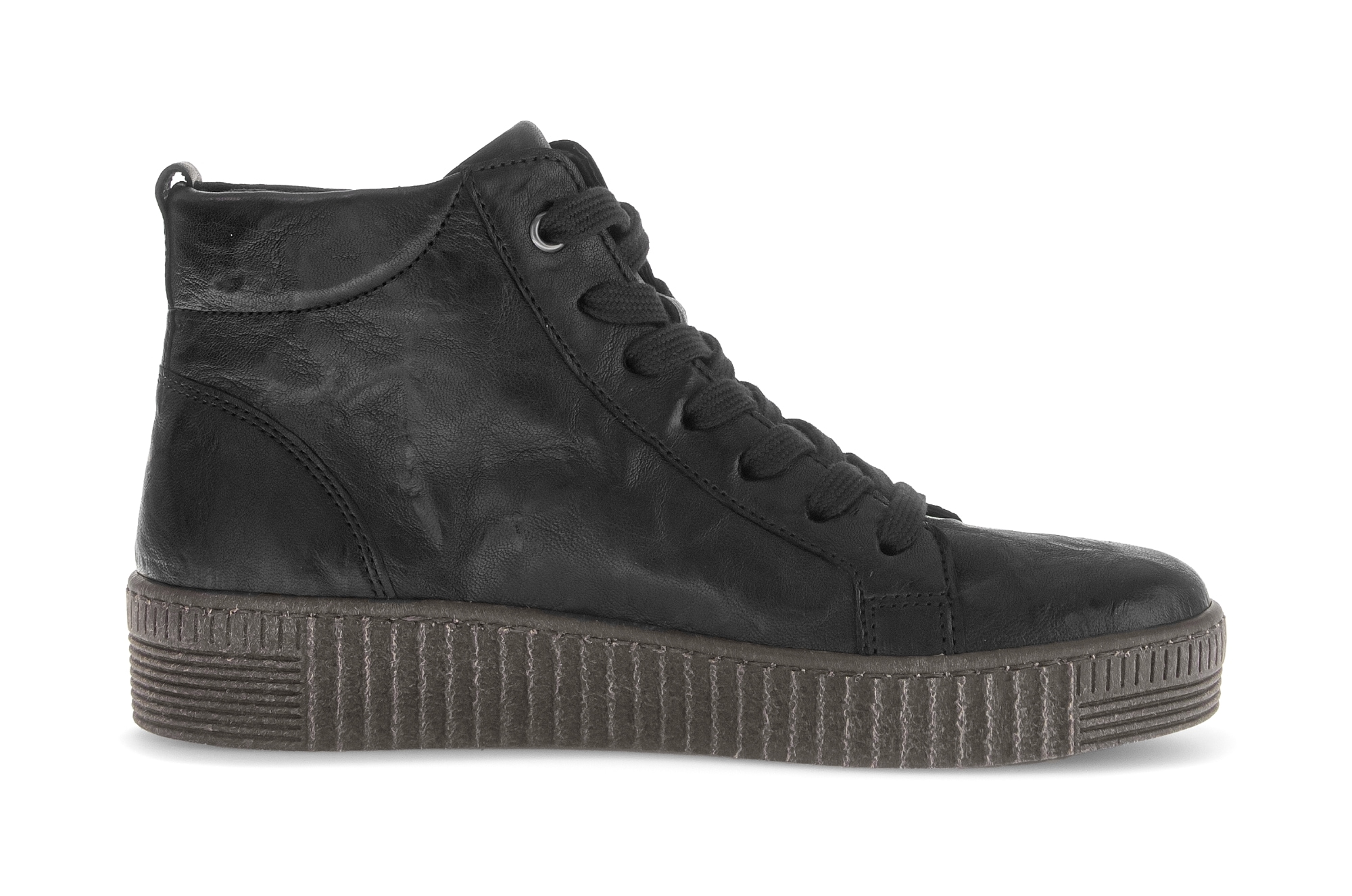Gabor Bottines de sneakers  , plateforme, bottine, boots à lacets avec surpiqûres décoratives