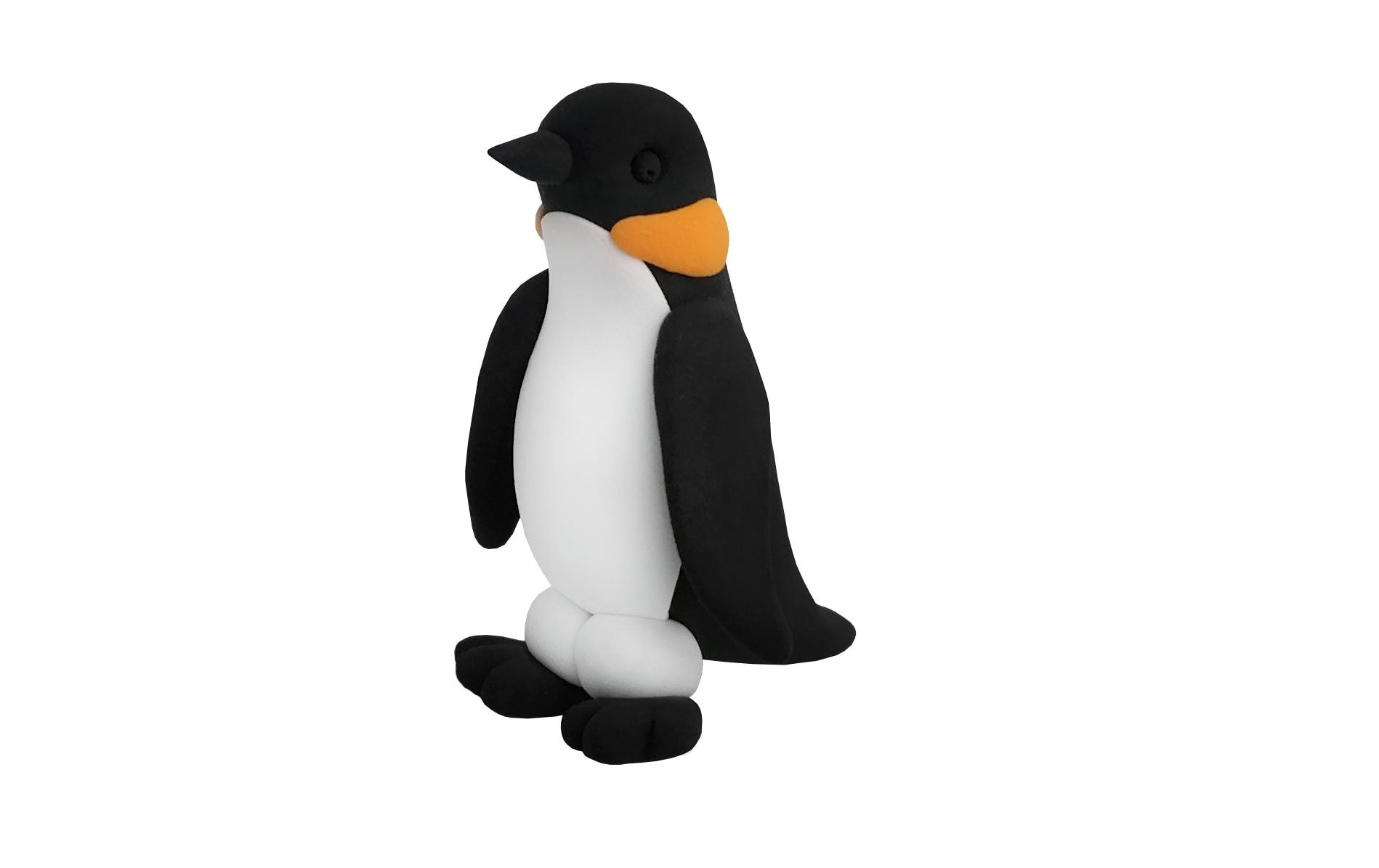 Knete »Jumping Clay Glaciers Series Set Pinguine«