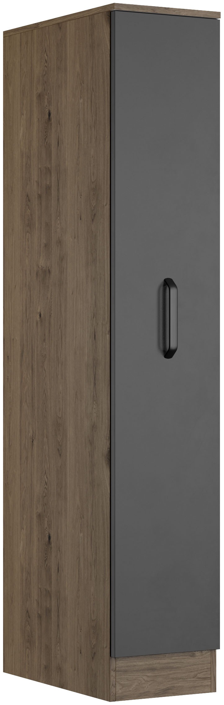 wiho Küchen Apothekerschrank "Elba, Breite/Höhe: 30/165 cm" mit 4 Ablagekörben
