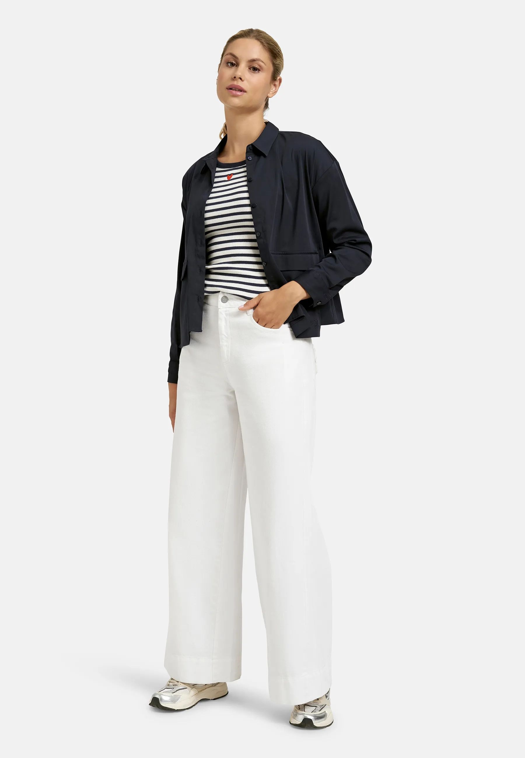 Smith & Soul Hemdbluse mit Pattentaschen vorn