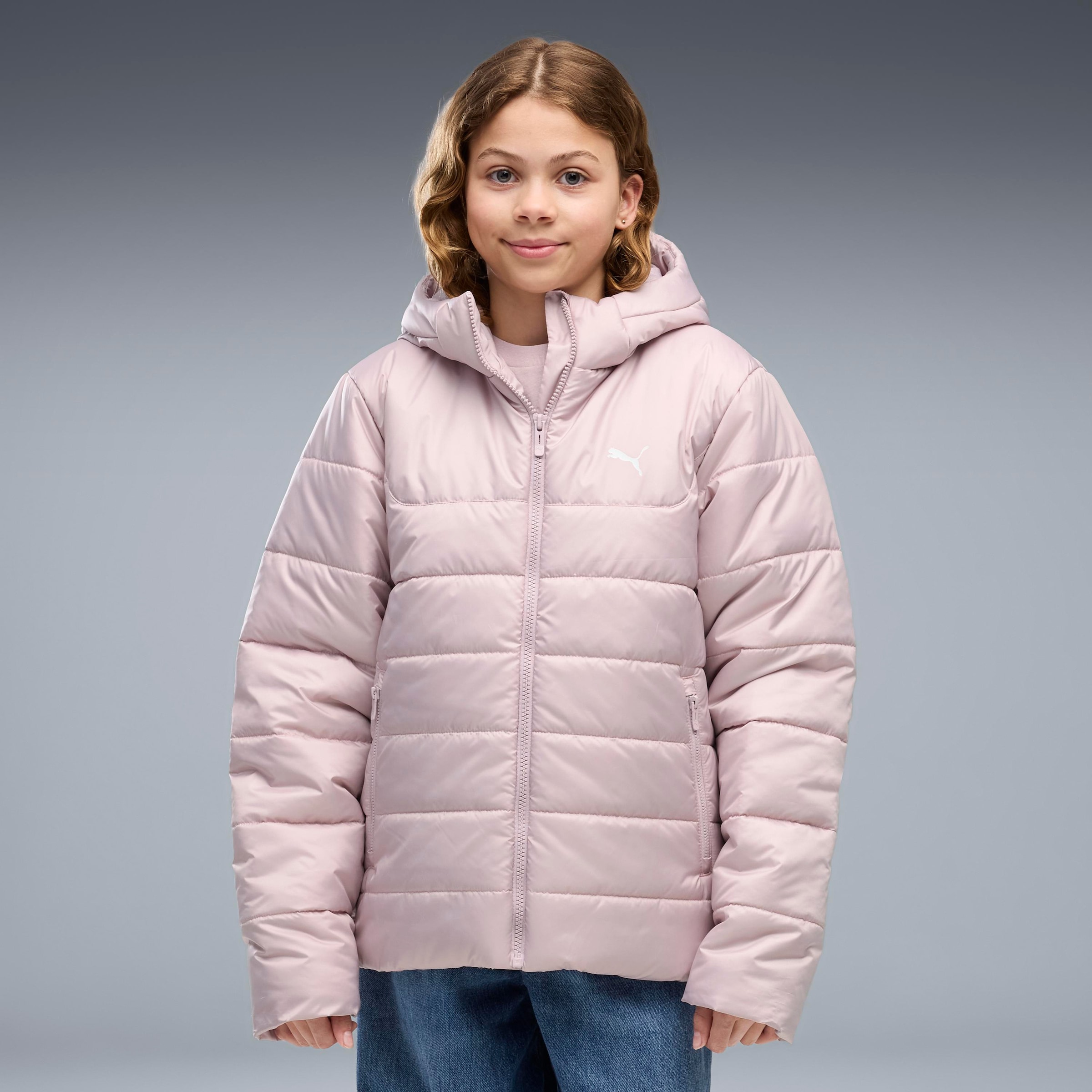 PUMA Veste d'hiver »ESS HOODED PADDED JACKET« avec capuche avec capuche, coupe décontractée