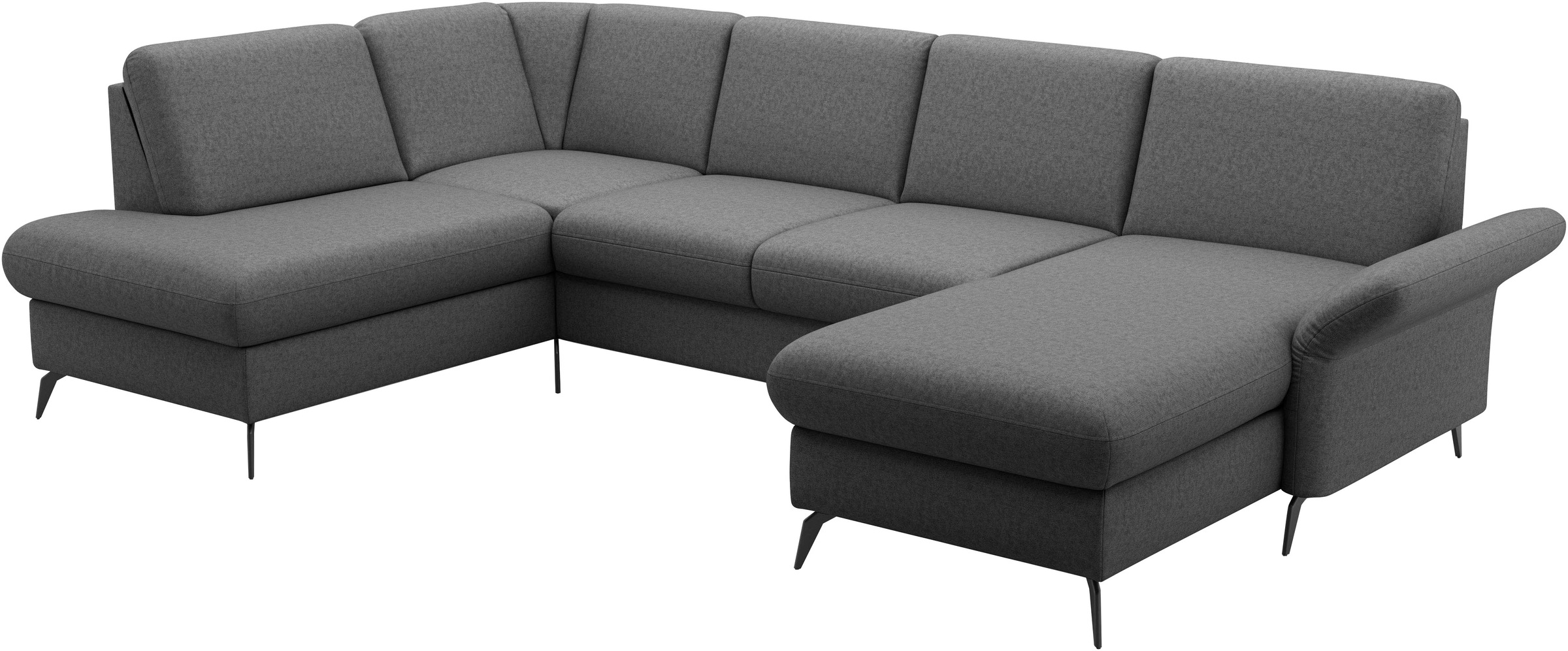 Home affaire Wohnlandschaft »Rochelle« wahlweise mit Bettfunktion, Bettkasten und Armteilverstellung