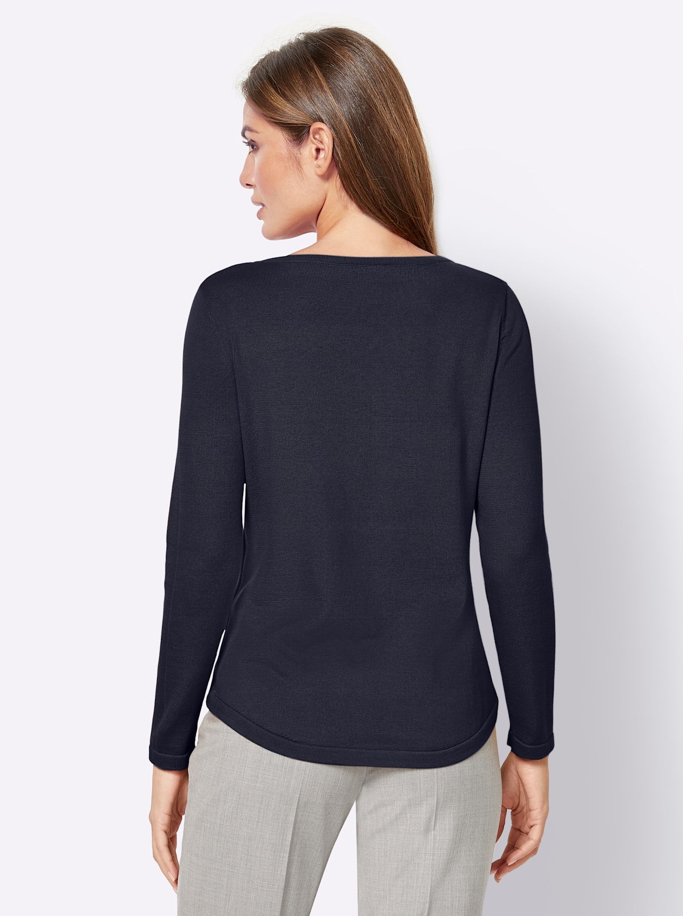 Inspirationen Rundhalspullover »Pullover«